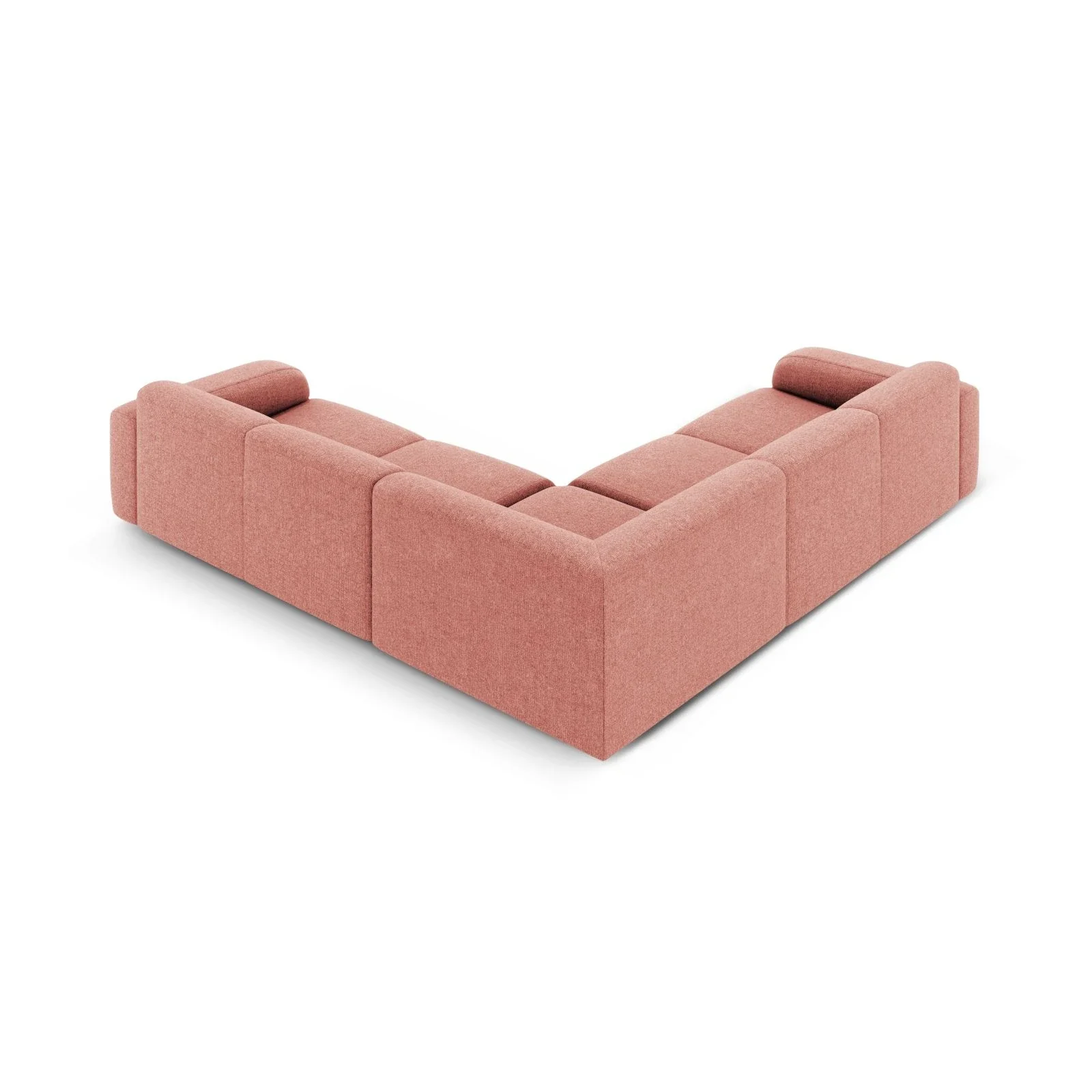 Molino 5-Sitzer Ecksofa symmetrisch, mit Bezug aus Chenille oder Boucle, 252x252 cm - Image 74