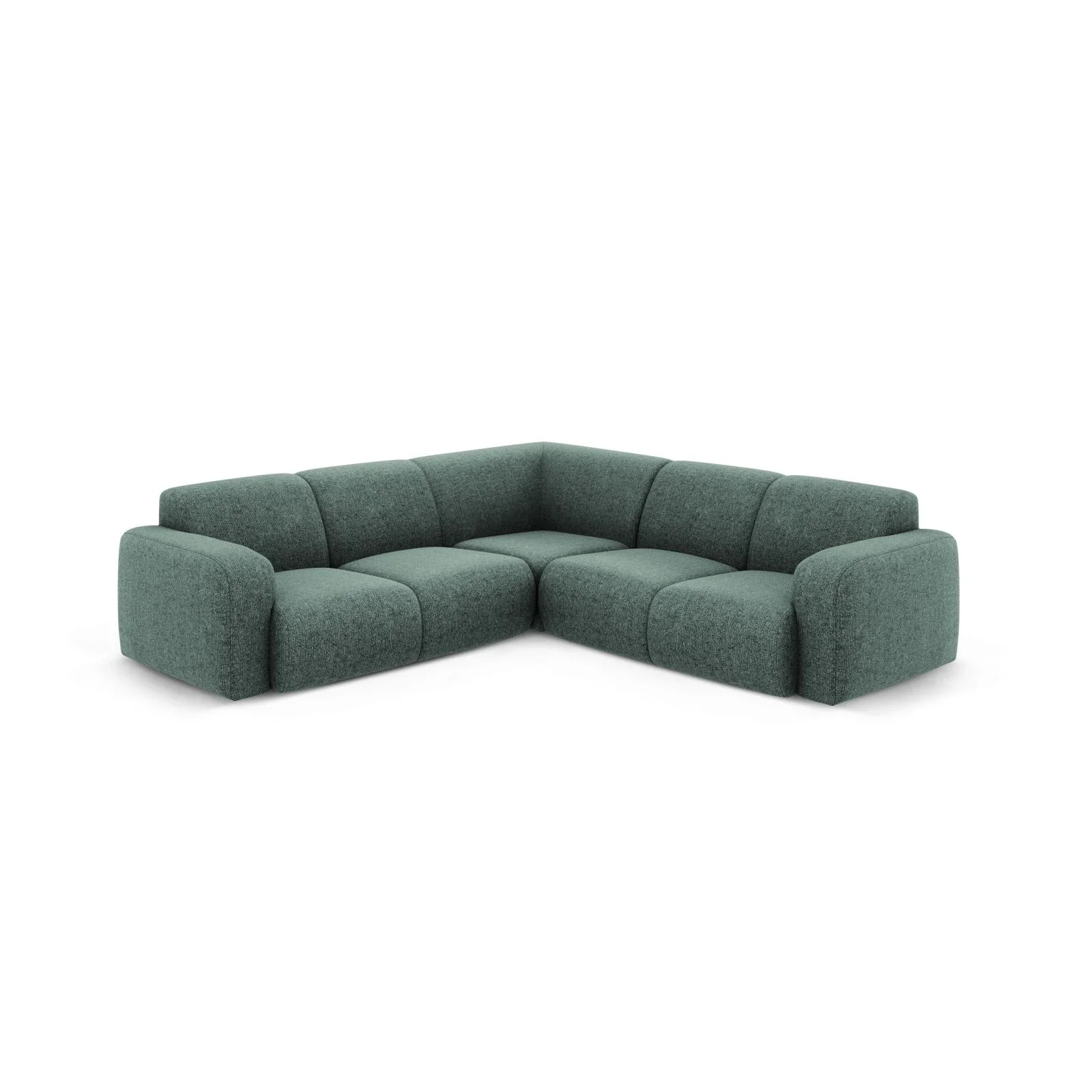 Molino 5-Sitzer Ecksofa symmetrisch, mit Bezug aus Chenille oder Boucle, 252x252 cm - Image 77