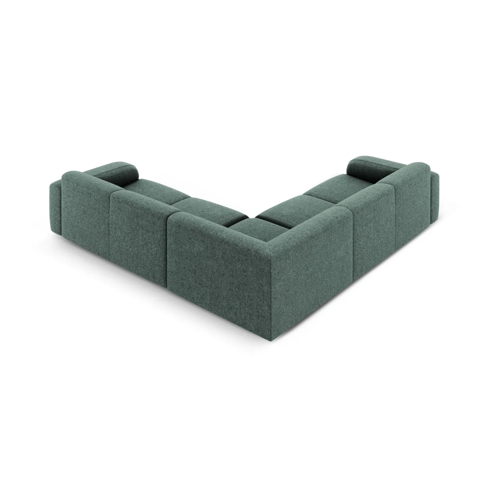 Molino 5-Sitzer Ecksofa symmetrisch, mit Bezug aus Chenille oder Boucle, 252x252 cm - Image 79