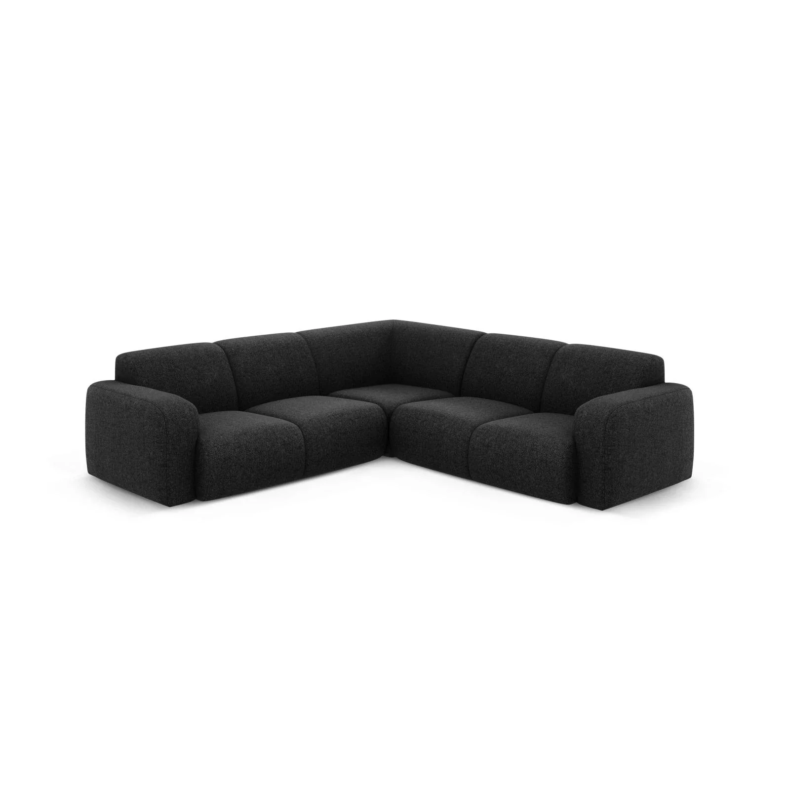 Molino 5-Sitzer Ecksofa symmetrisch, mit Bezug aus Chenille oder Boucle, 252x252 cm - Image 97