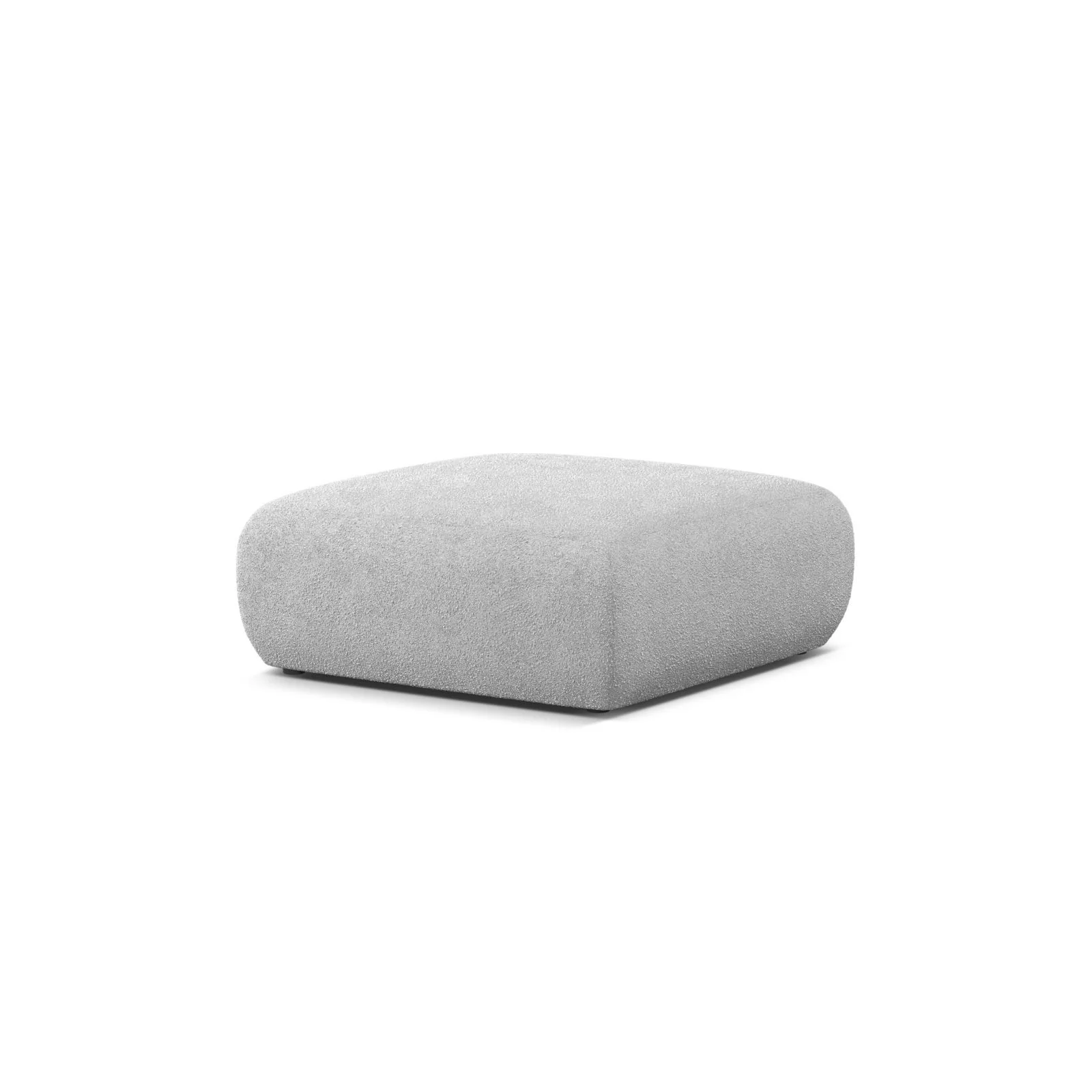 Molino Pouf aus Samt, Boucle oder Chenille, 100x100 cm - Image 23