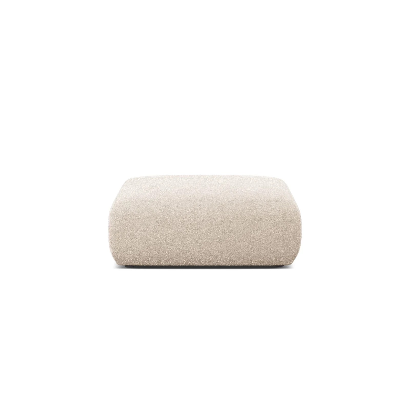 Molino Pouf aus Samt, Boucle oder Chenille, 100x100 cm - Image 5