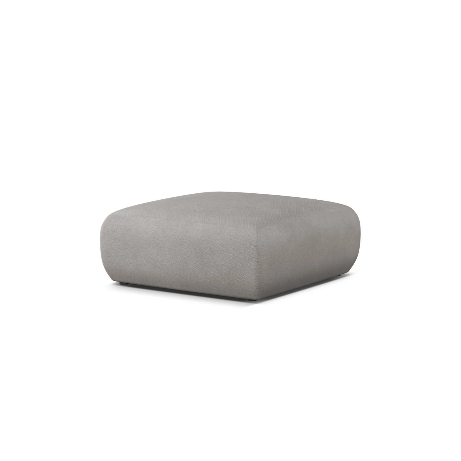 Molino Pouf aus Samt, Boucle oder Chenille, 100x100 cm - Image 70
