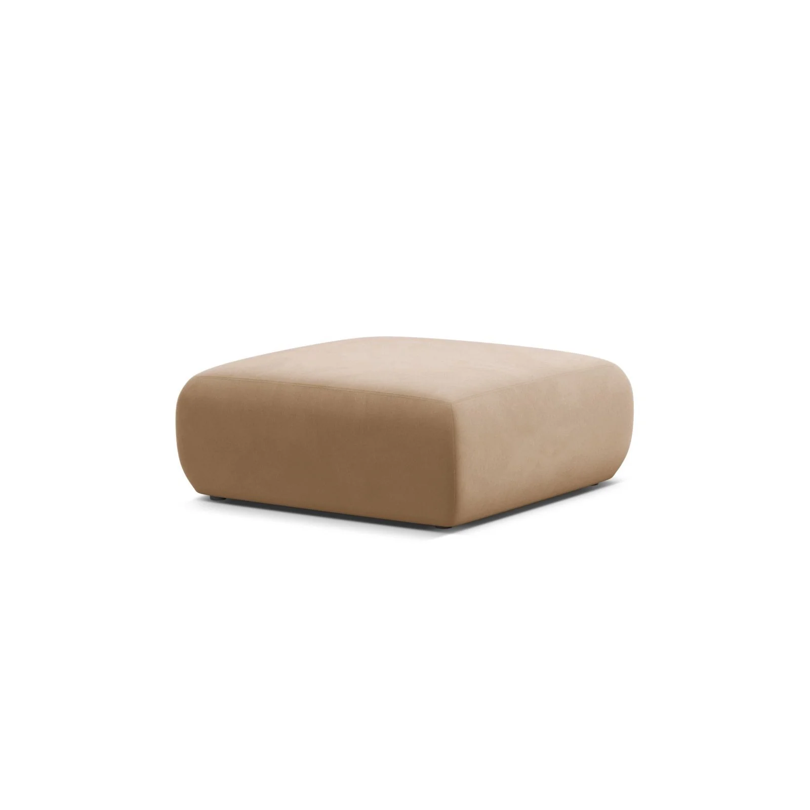 Molino Pouf aus Samt, Boucle oder Chenille, 100x100 cm - Image 79