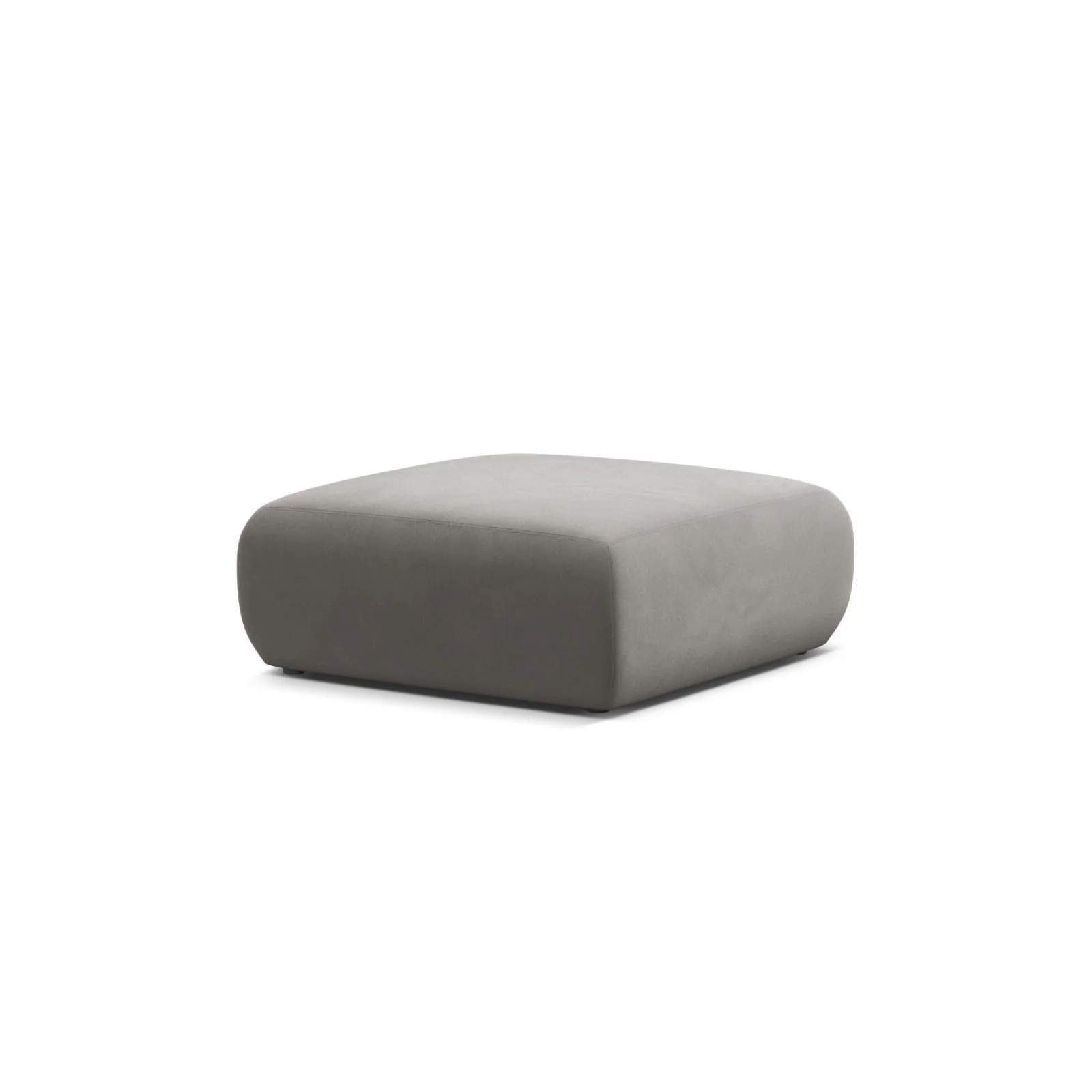 Molino Pouf aus Samt, Boucle oder Chenille, 100x100 cm - Image 87