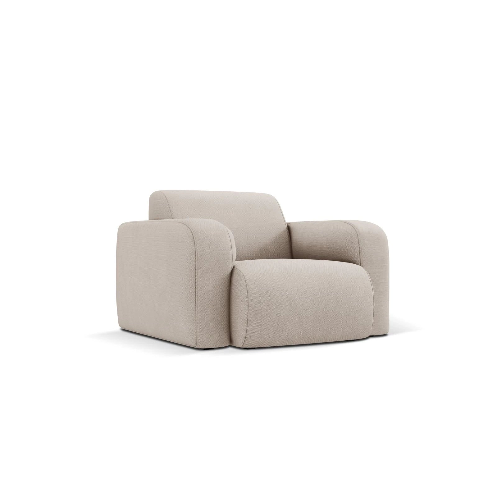 Molino Sessel mit Bezug aus Chenille oder Boucle, 105x95 cm - Image 104