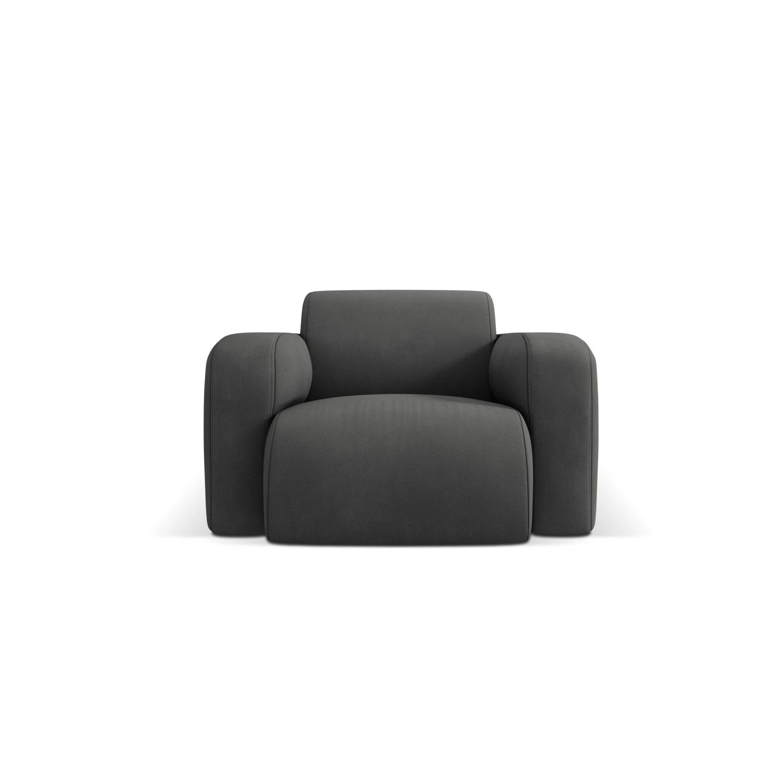 Molino Sessel mit Bezug aus Chenille oder Boucle, 105x95 cm - Image 108