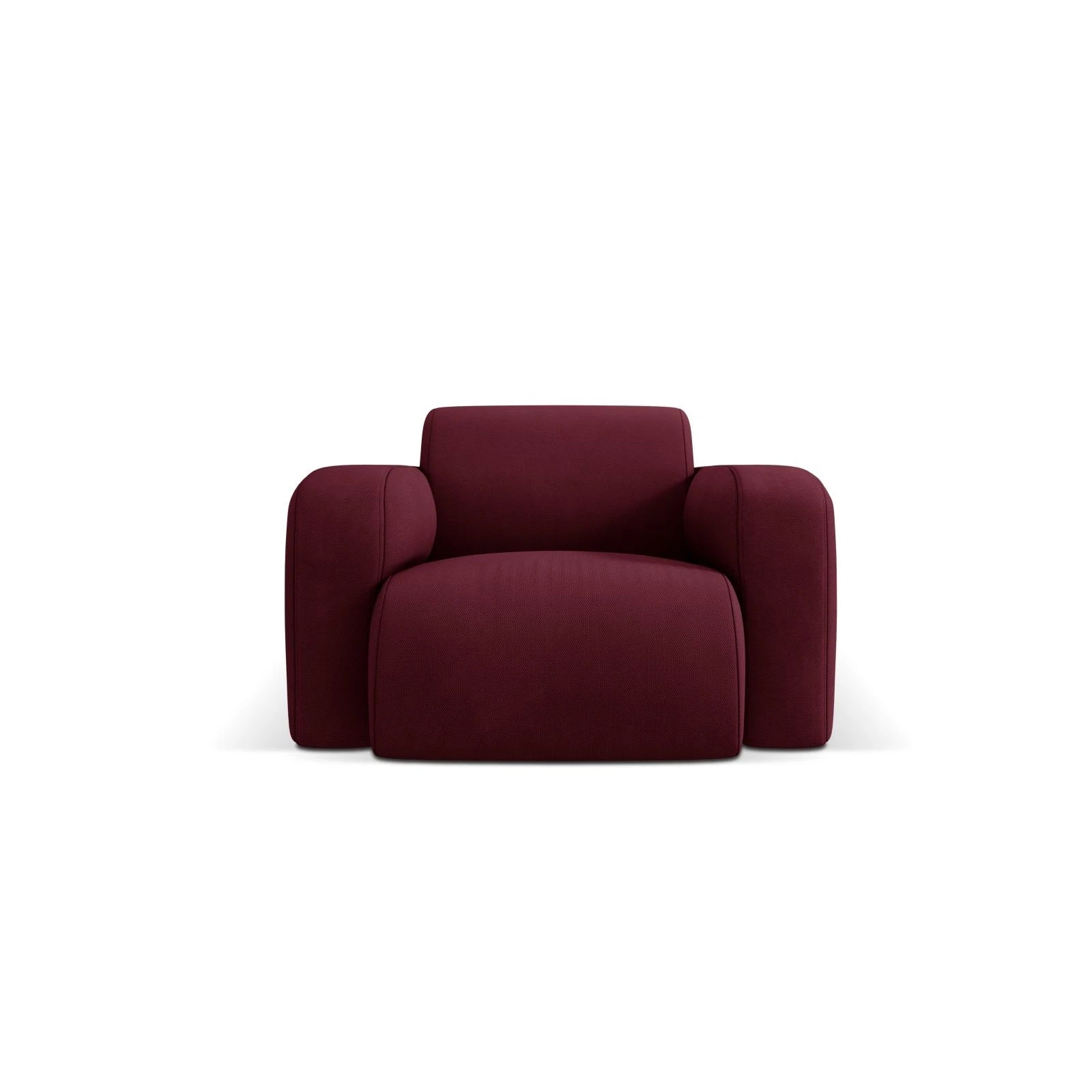 Molino Sessel mit Bezug aus Chenille oder Boucle, 105x95 cm - Image 124