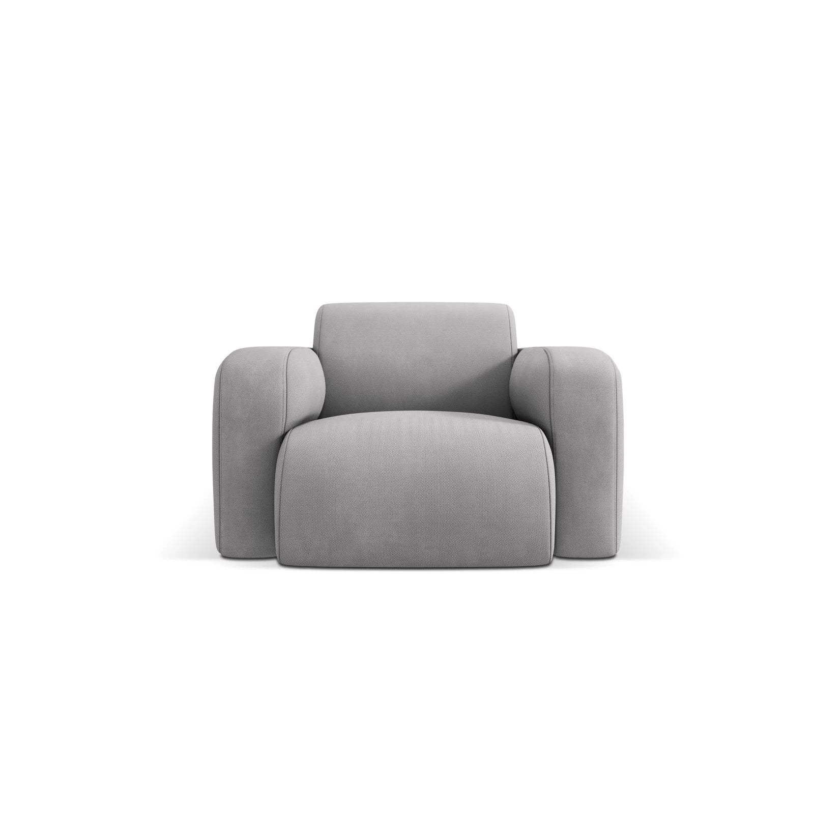 Molino Sessel mit Bezug aus Chenille oder Boucle, 105x95 cm - Image 154