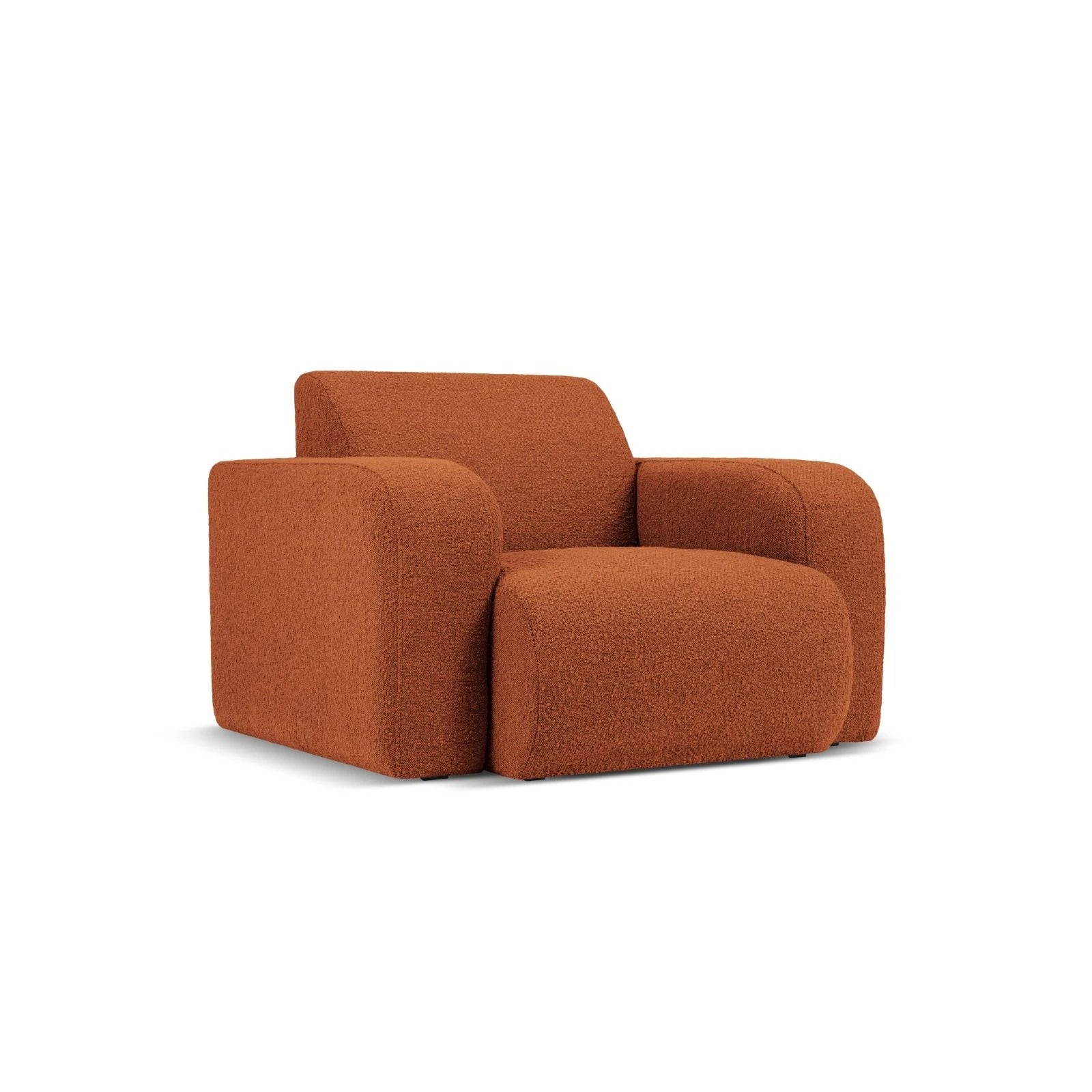 Molino Sessel mit Bezug aus Chenille oder Boucle, 105x95 cm - Image 21