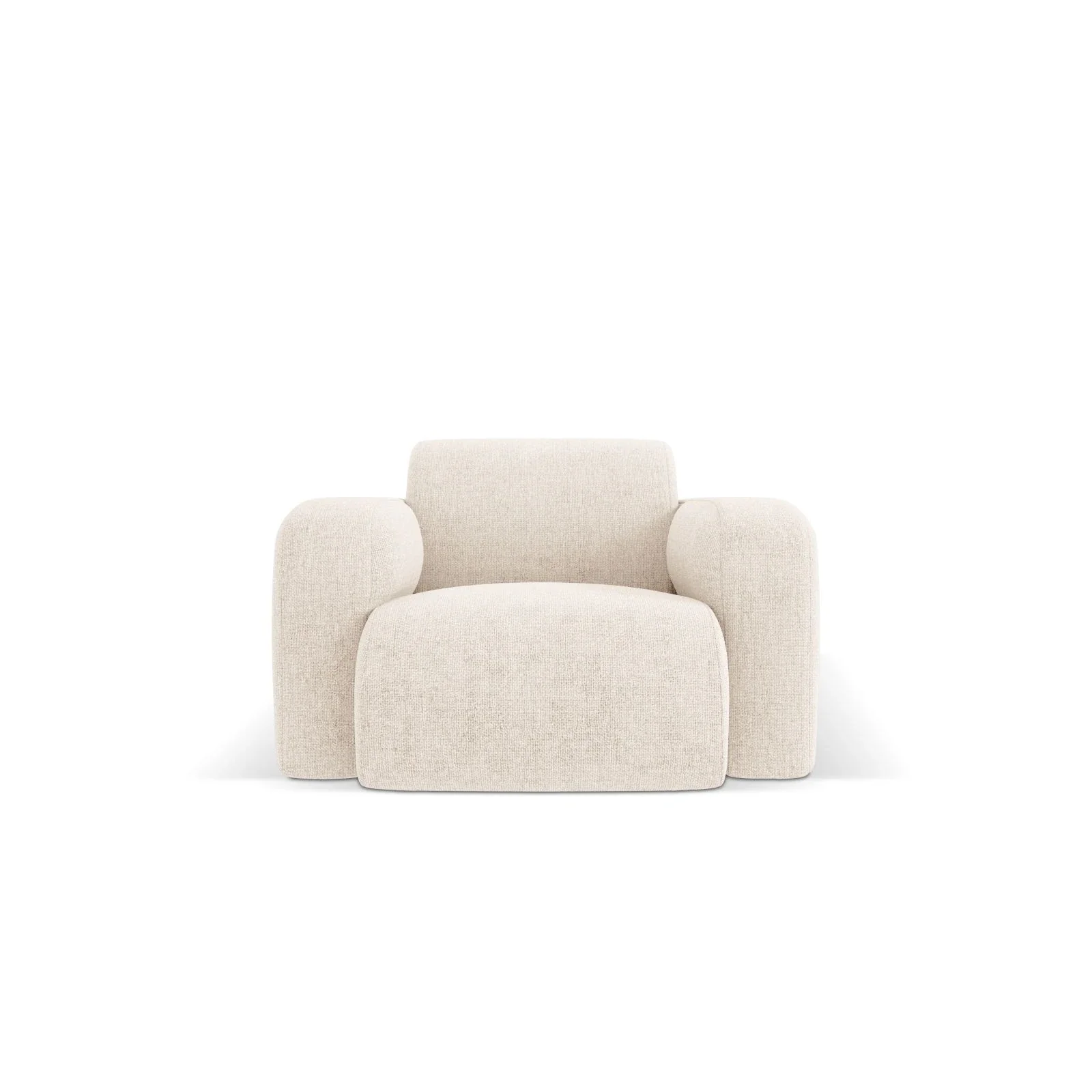 Molino Sessel mit Bezug aus Chenille oder Boucle, 105x95 cm - Image 50