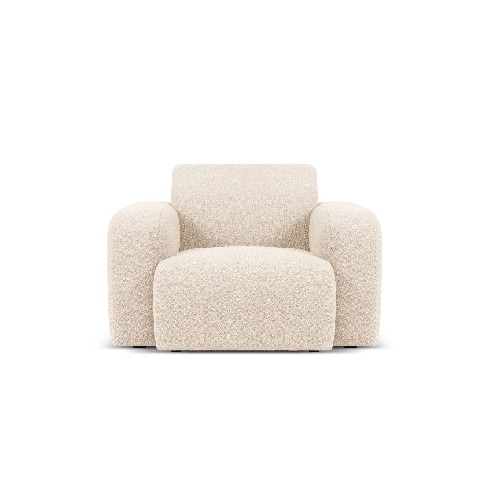 Molino Sessel mit Bezug aus Chenille oder Boucle, 105x95 cm - Image 8