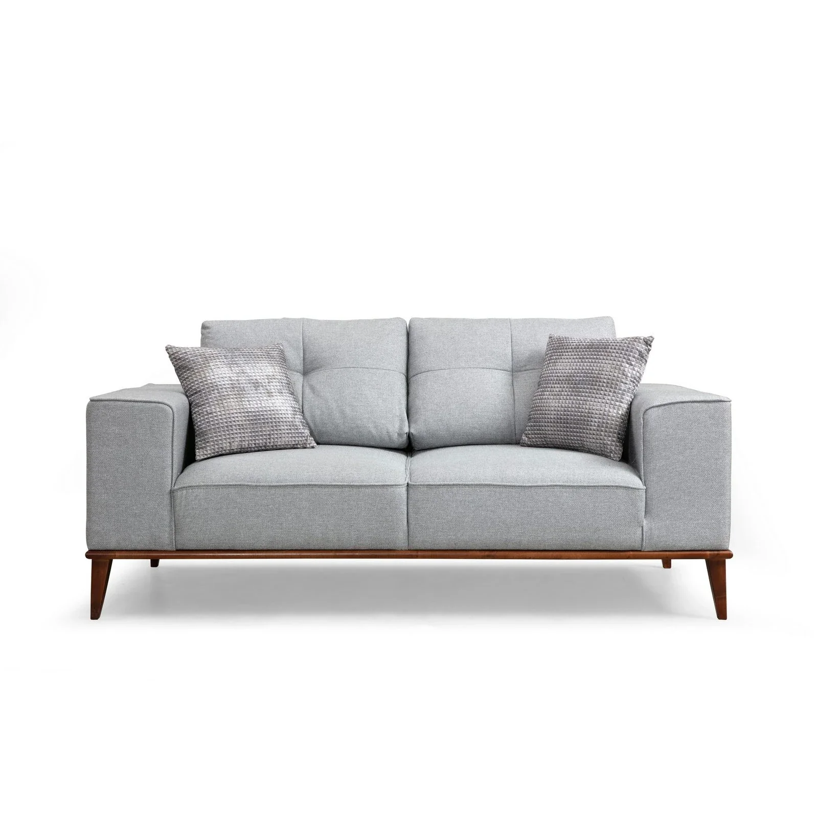 Montana 2-Sitzer Schlafsofa in Grau, 184x91 cm