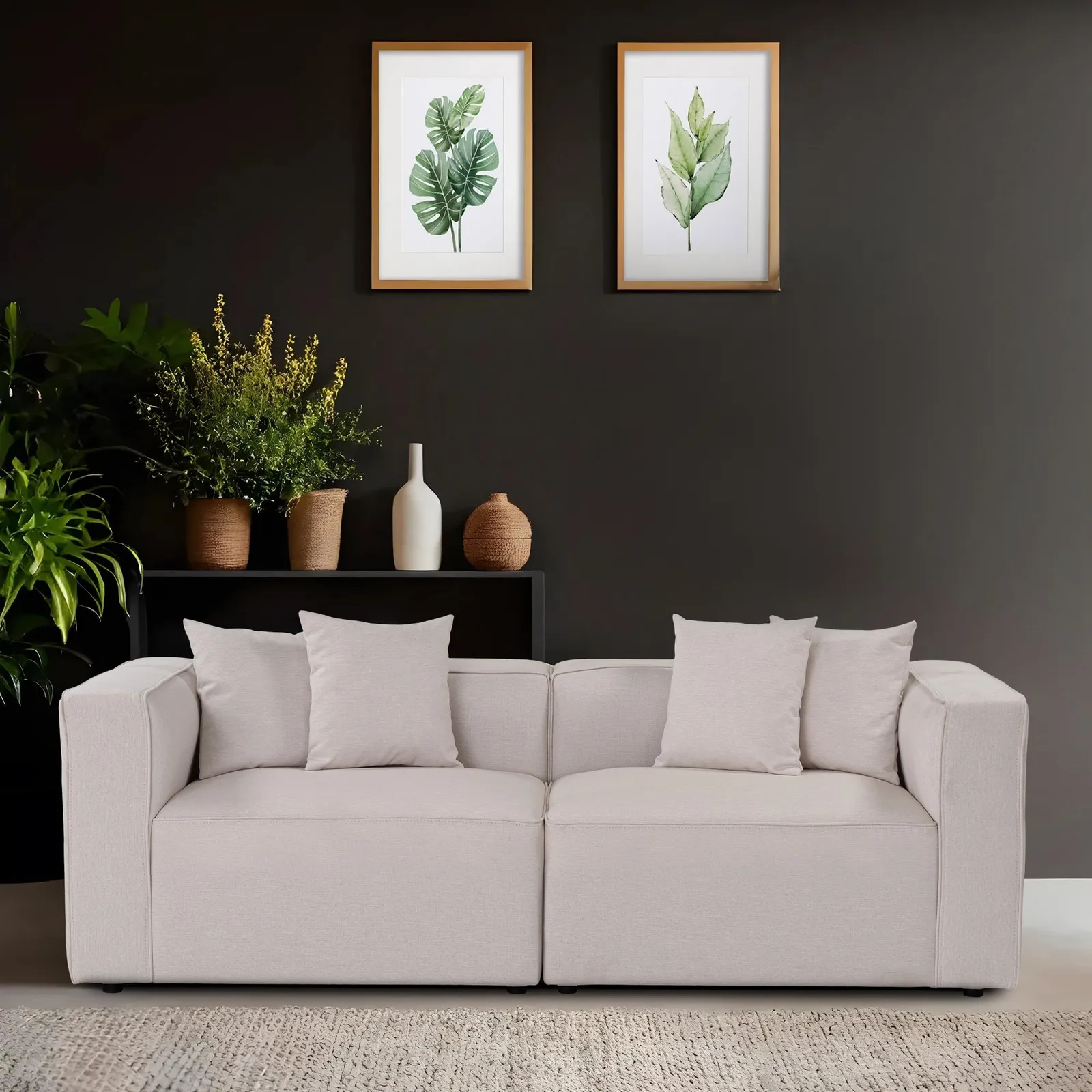 Mora 2-Sitzer Sofa, 220x69 cm - Image 2