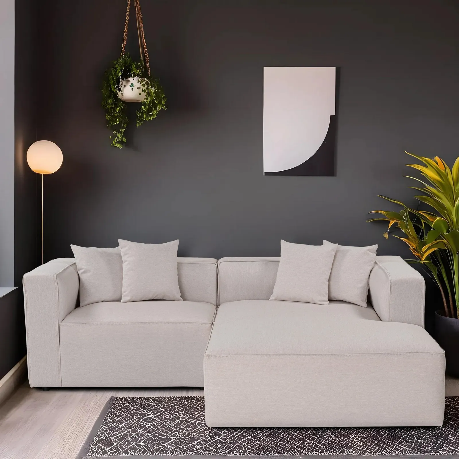 Mora Ecksofa, Rechte Seite, 230x180 cm - Image 2