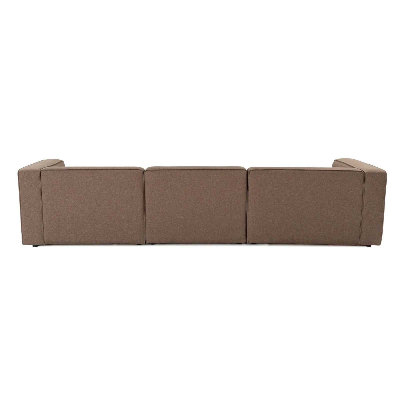 Mora XL Ecksofa, Rechte Seite, in Braun, 320x235 cm - Image 7