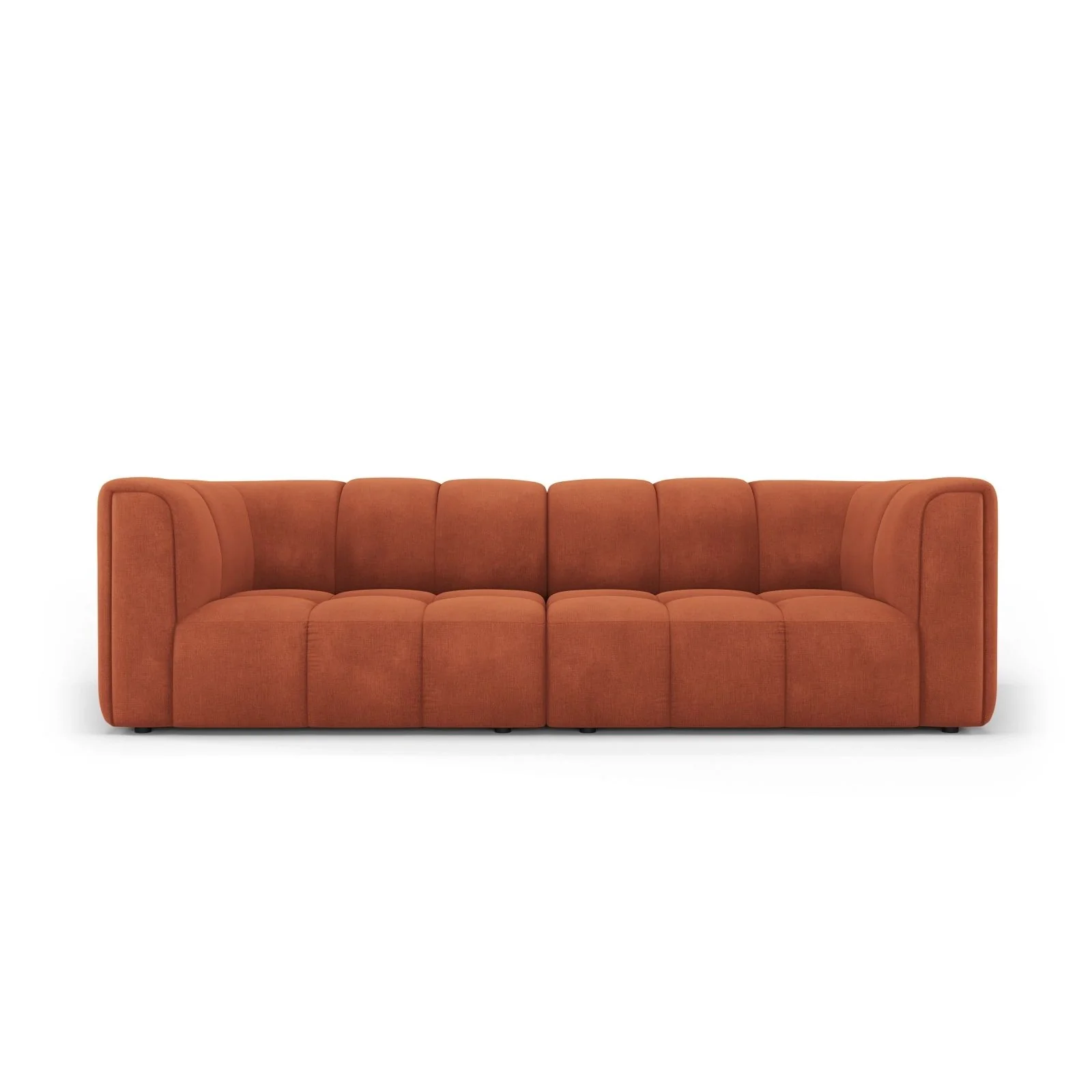 Moritz 3-Sitzer Sofa aus Samt oder Chenille, 226x96x70 cm - Image 17