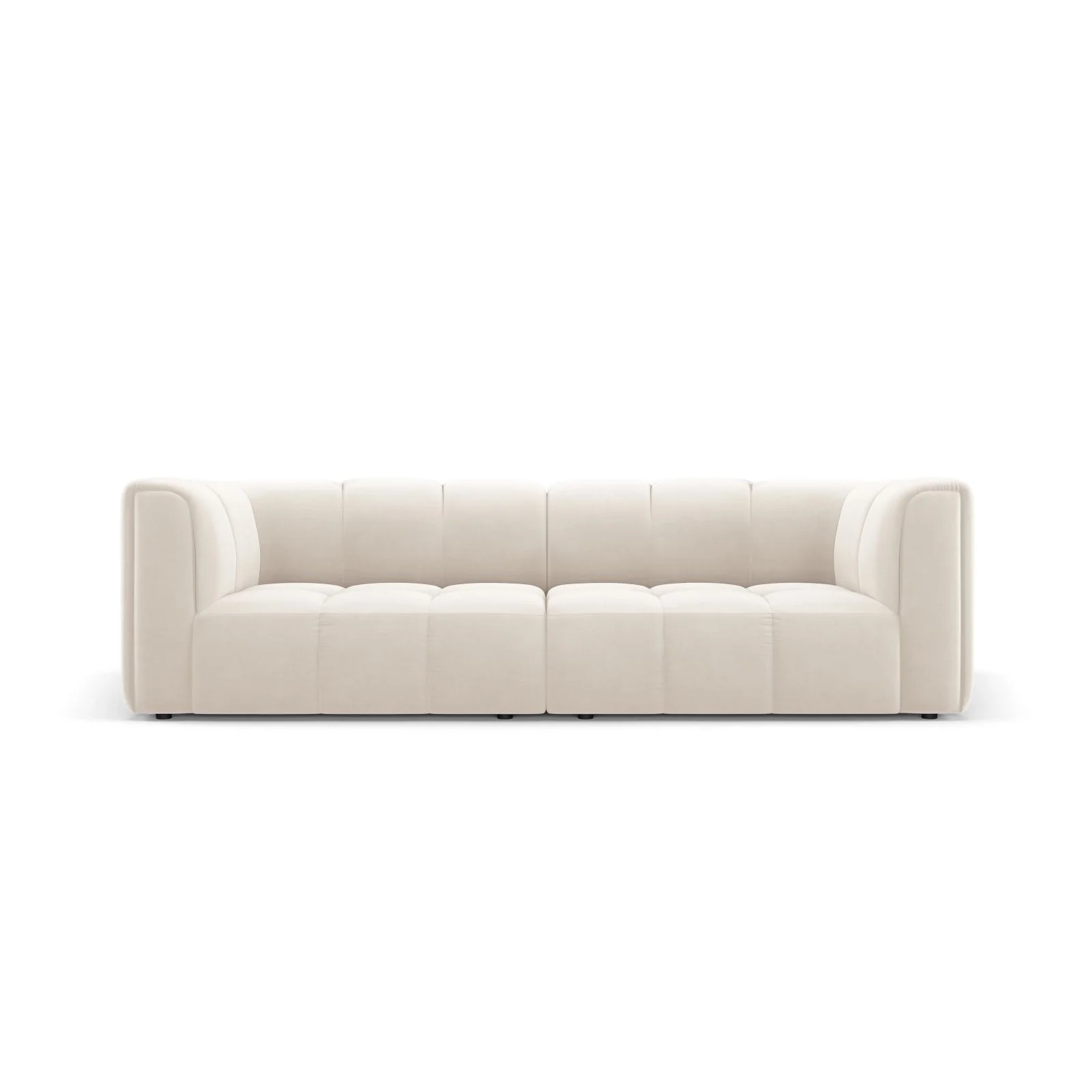 Moritz 3-Sitzer Sofa aus Samt oder Chenille, 226x96x70 cm - Image 41