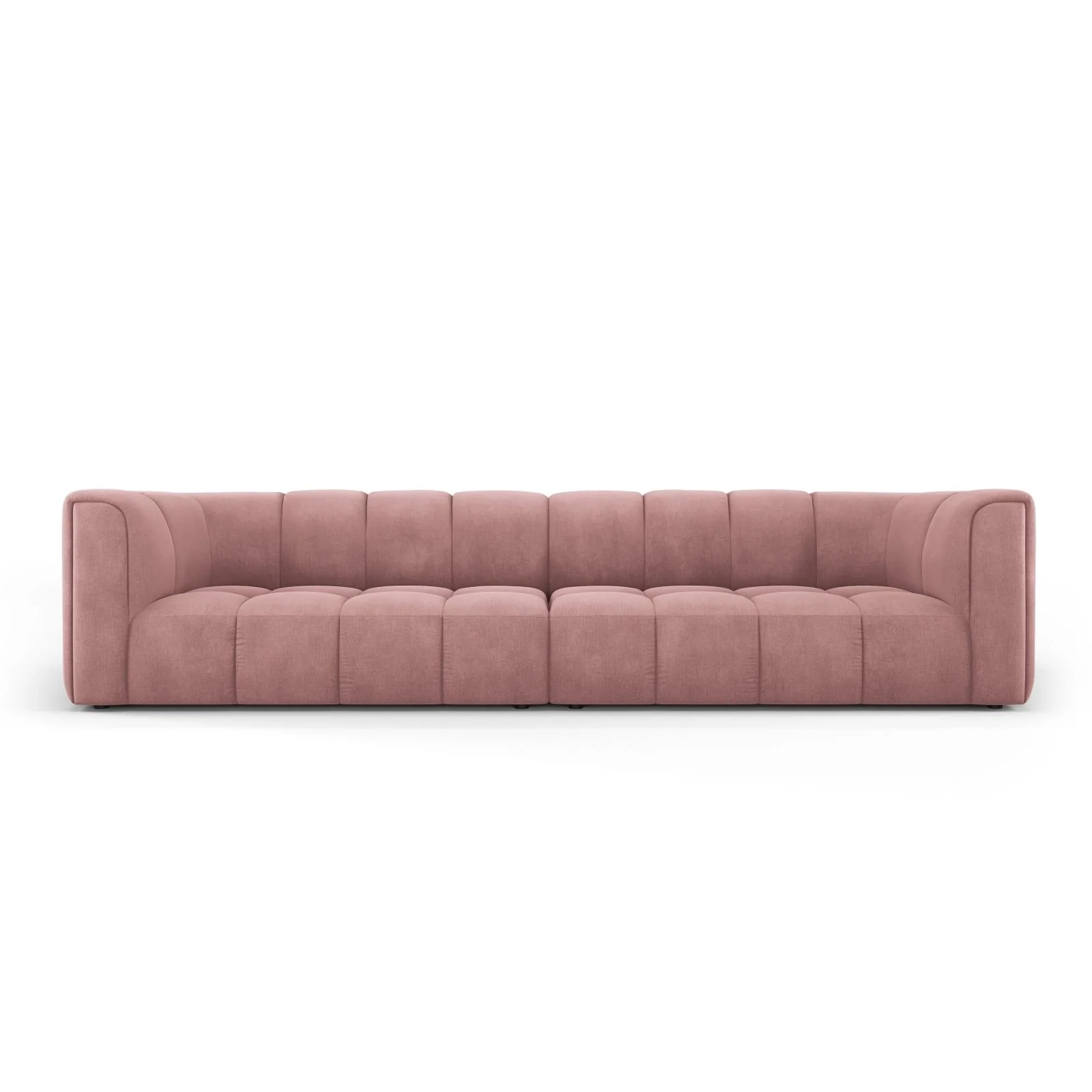Moritz 4-Sitzer Sofa aus Samt oder Chenille, 286x96x70 cm - Image 21