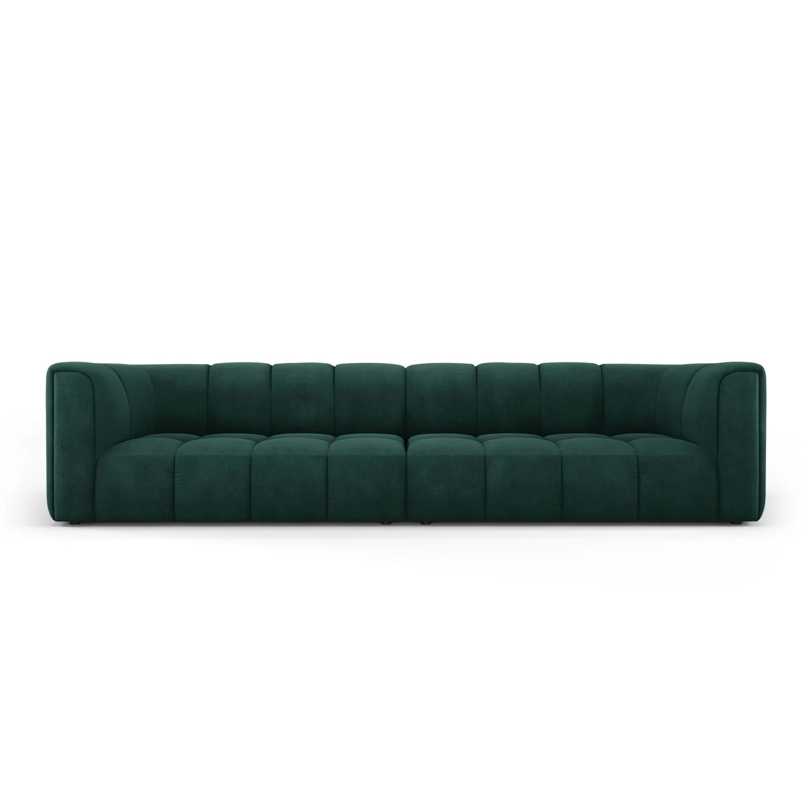 Moritz 4-Sitzer Sofa aus Samt oder Chenille, 286x96x70 cm - Image 25