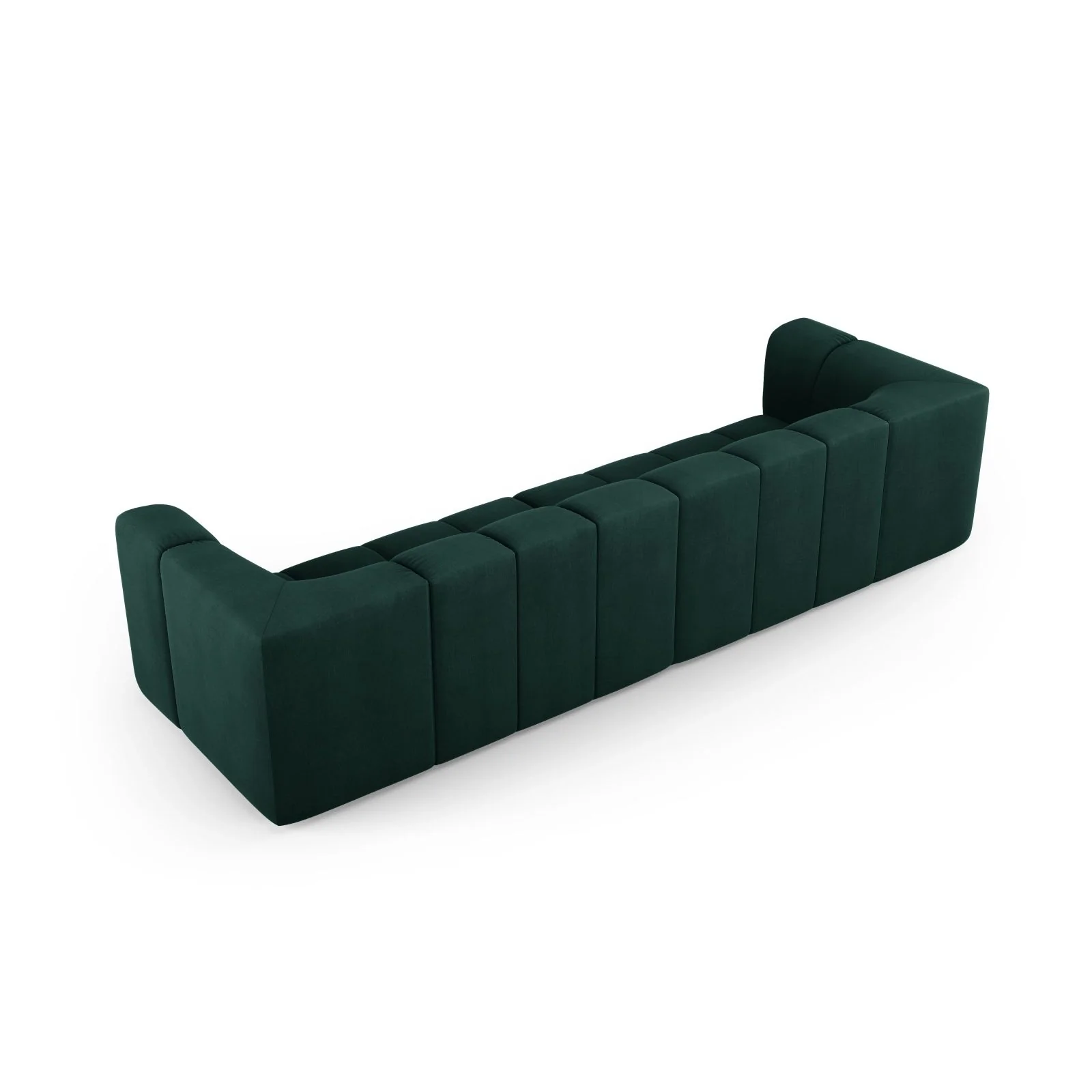 Moritz 4-Sitzer Sofa aus Samt oder Chenille, 286x96x70 cm - Image 27