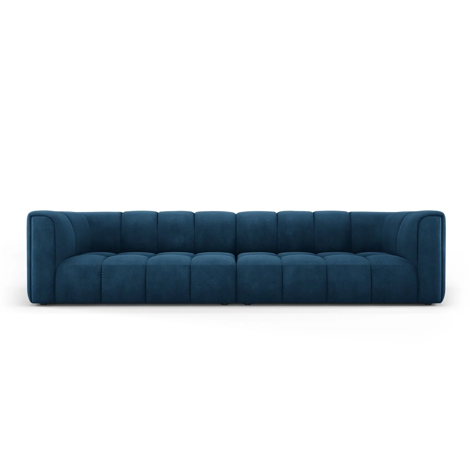 Moritz 4-Sitzer Sofa aus Samt oder Chenille, 286x96x70 cm - Image 29