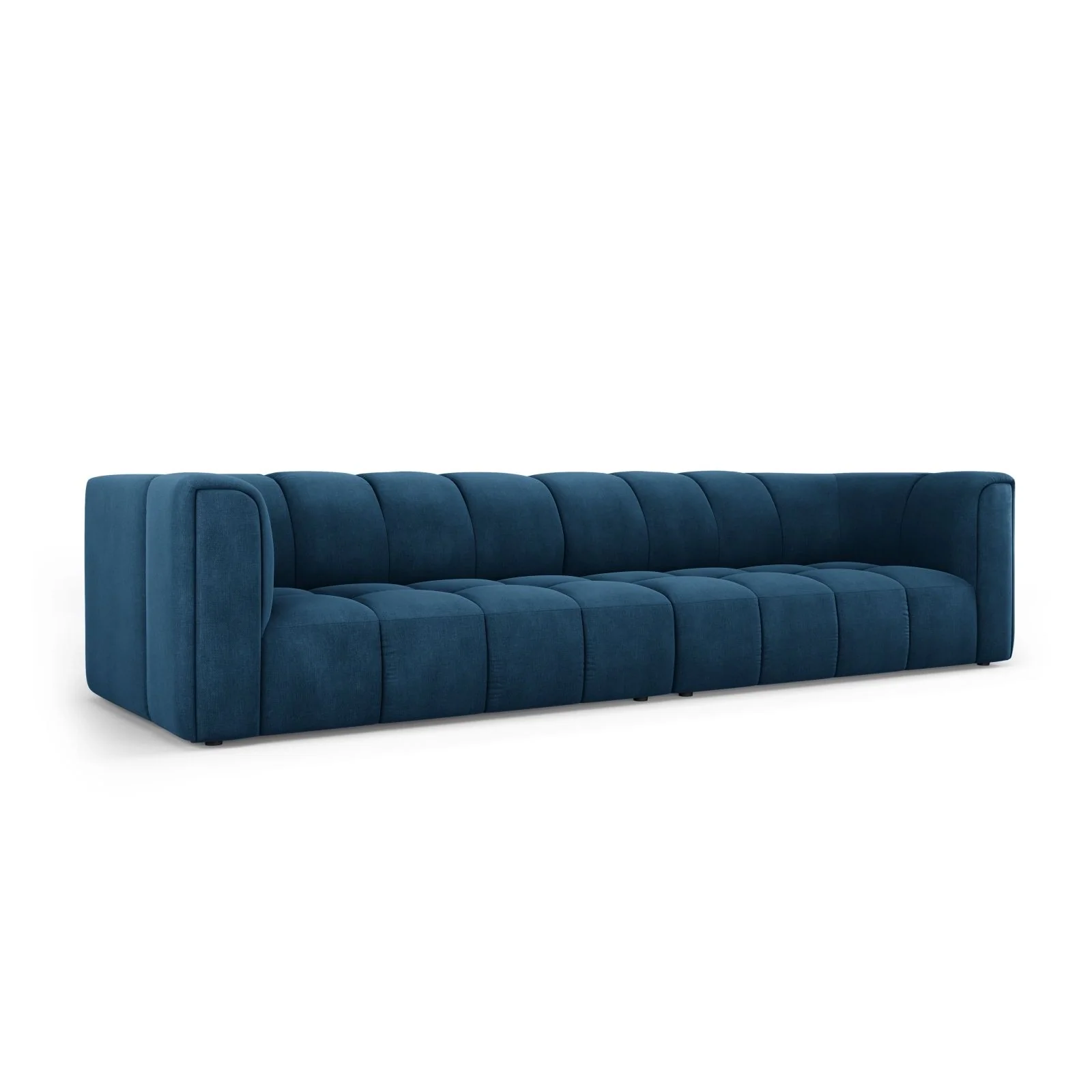 Moritz 4-Sitzer Sofa aus Samt oder Chenille, 286x96x70 cm - Image 30