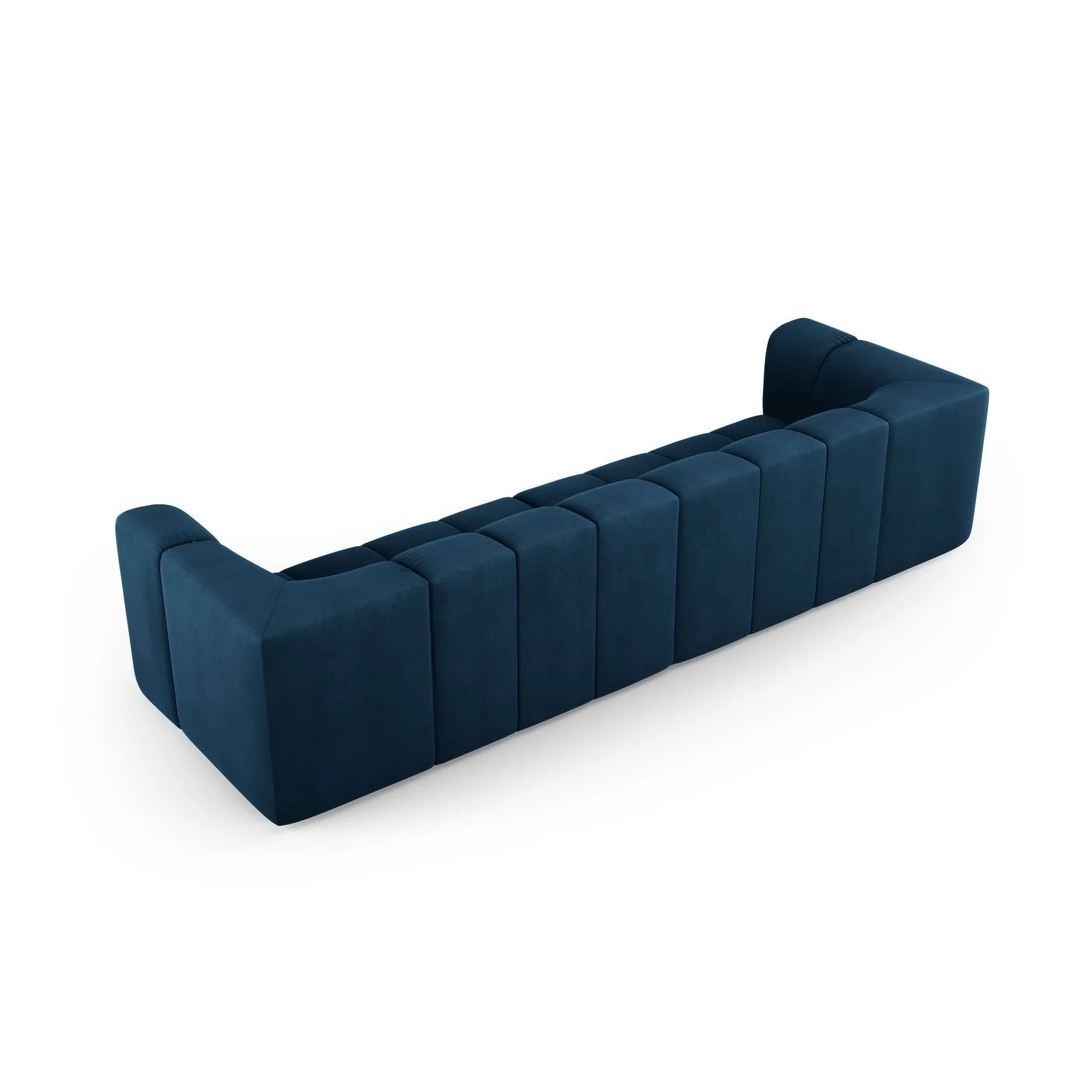 Moritz 4-Sitzer Sofa aus Samt oder Chenille, 286x96x70 cm - Image 31