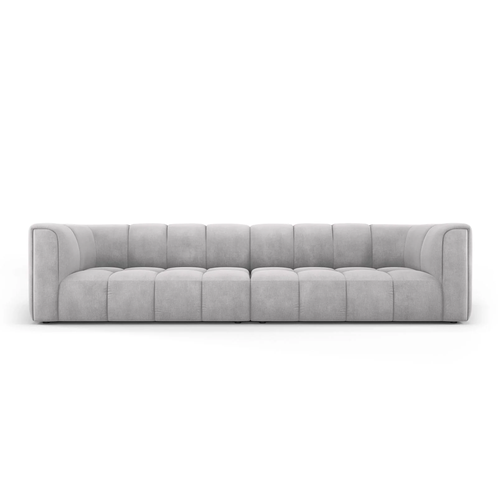 Moritz 4-Sitzer Sofa aus Samt oder Chenille, 286x96x70 cm - Image 33