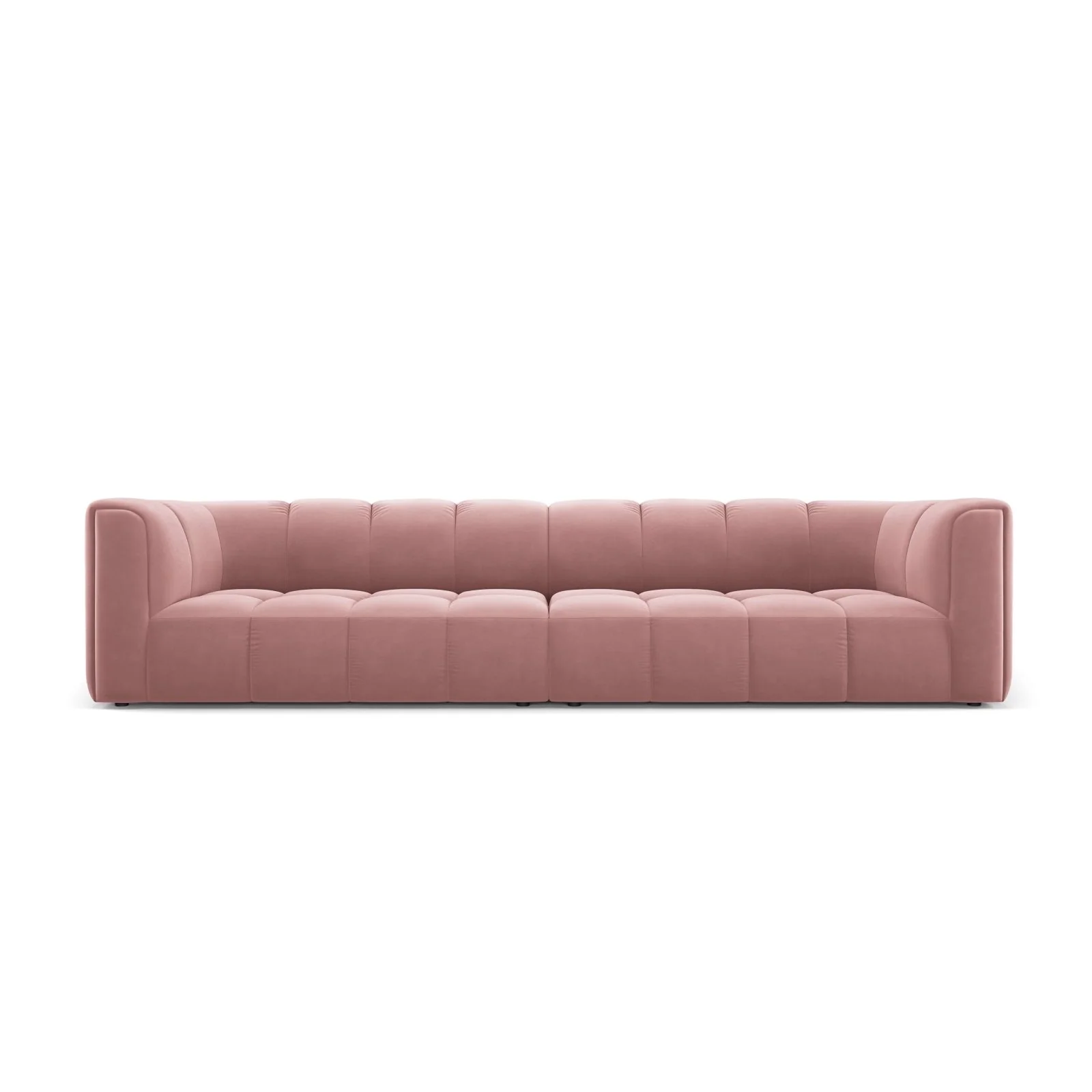 Moritz 4-Sitzer Sofa aus Samt oder Chenille, 286x96x70 cm - Image 50
