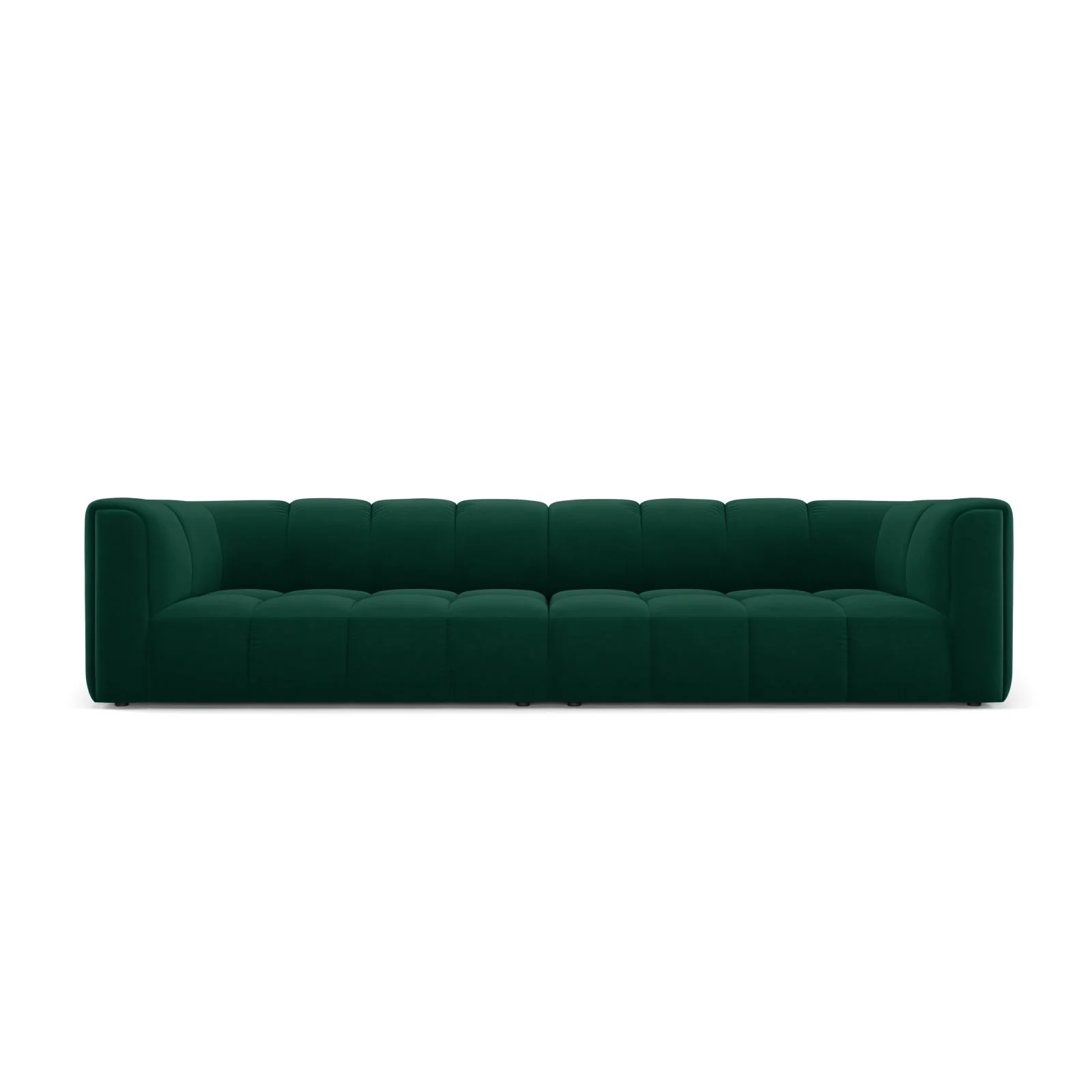 Moritz 4-Sitzer Sofa aus Samt oder Chenille, 286x96x70 cm - Image 56
