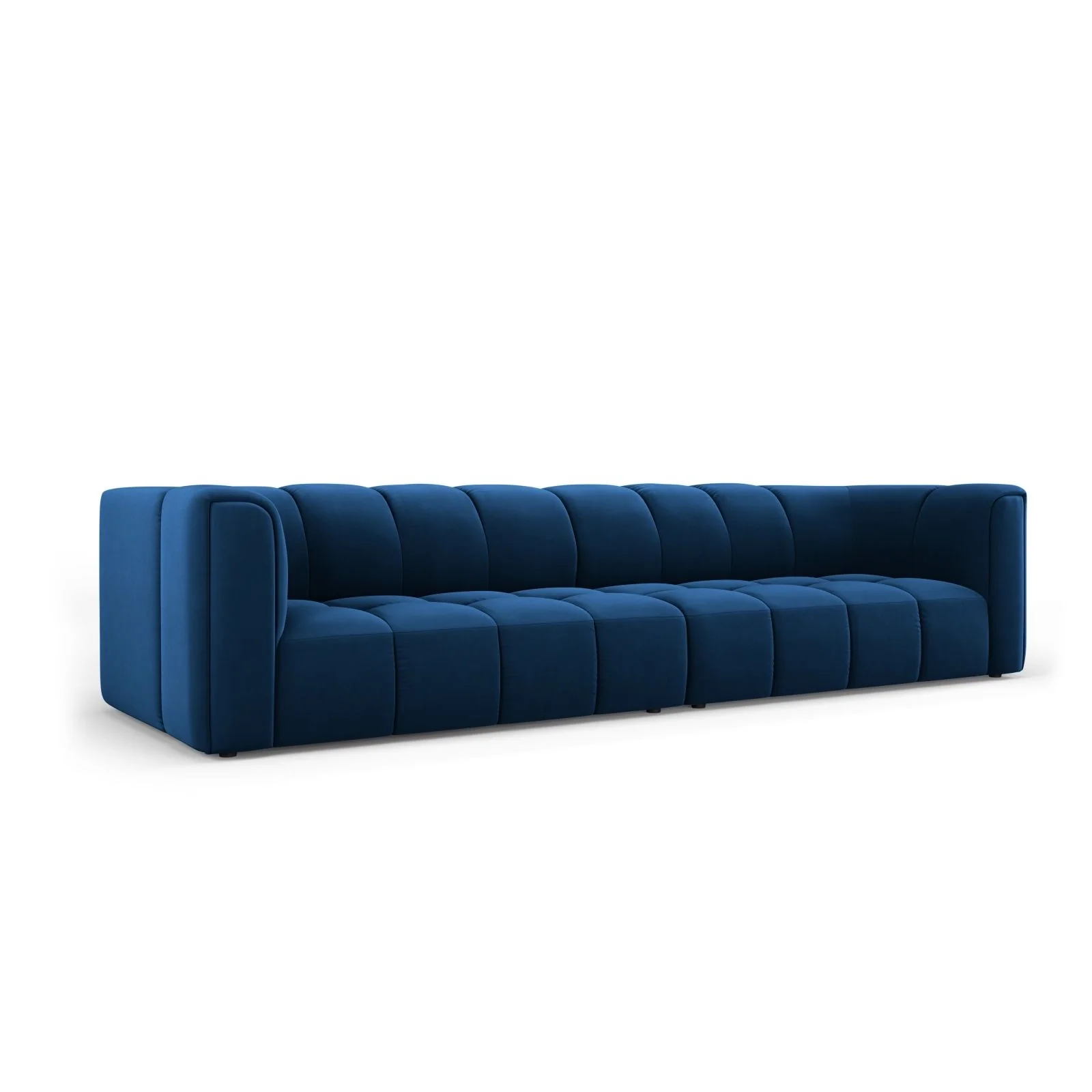 Moritz 4-Sitzer Sofa aus Samt oder Chenille, 286x96x70 cm - Image 63
