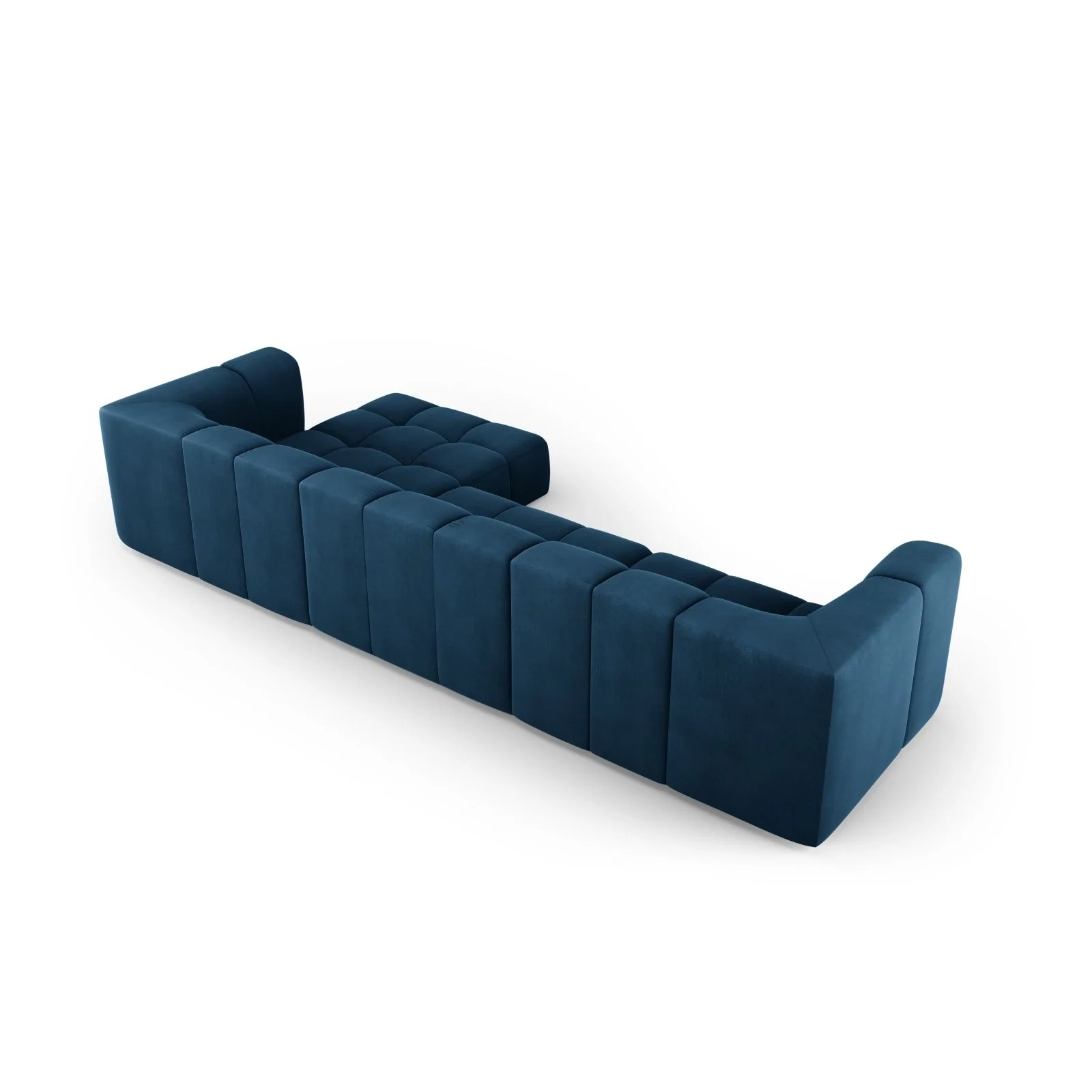 Moritz 5-Sitzer Ecksofa, Rechte Seite, aus Samt oder Chenille, 316x160x70 cm - Image 31