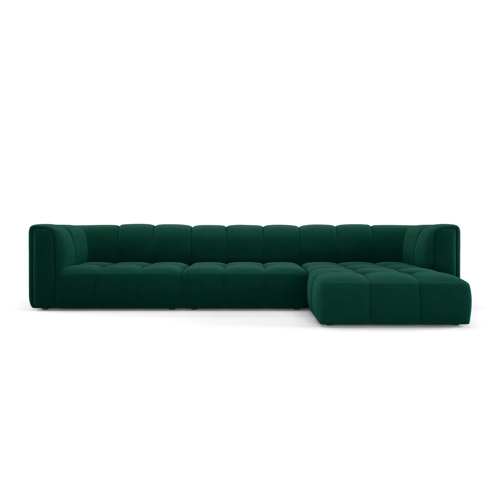 Moritz 5-Sitzer Ecksofa, Rechte Seite, aus Samt oder Chenille, 316x160x70 cm - Image 56