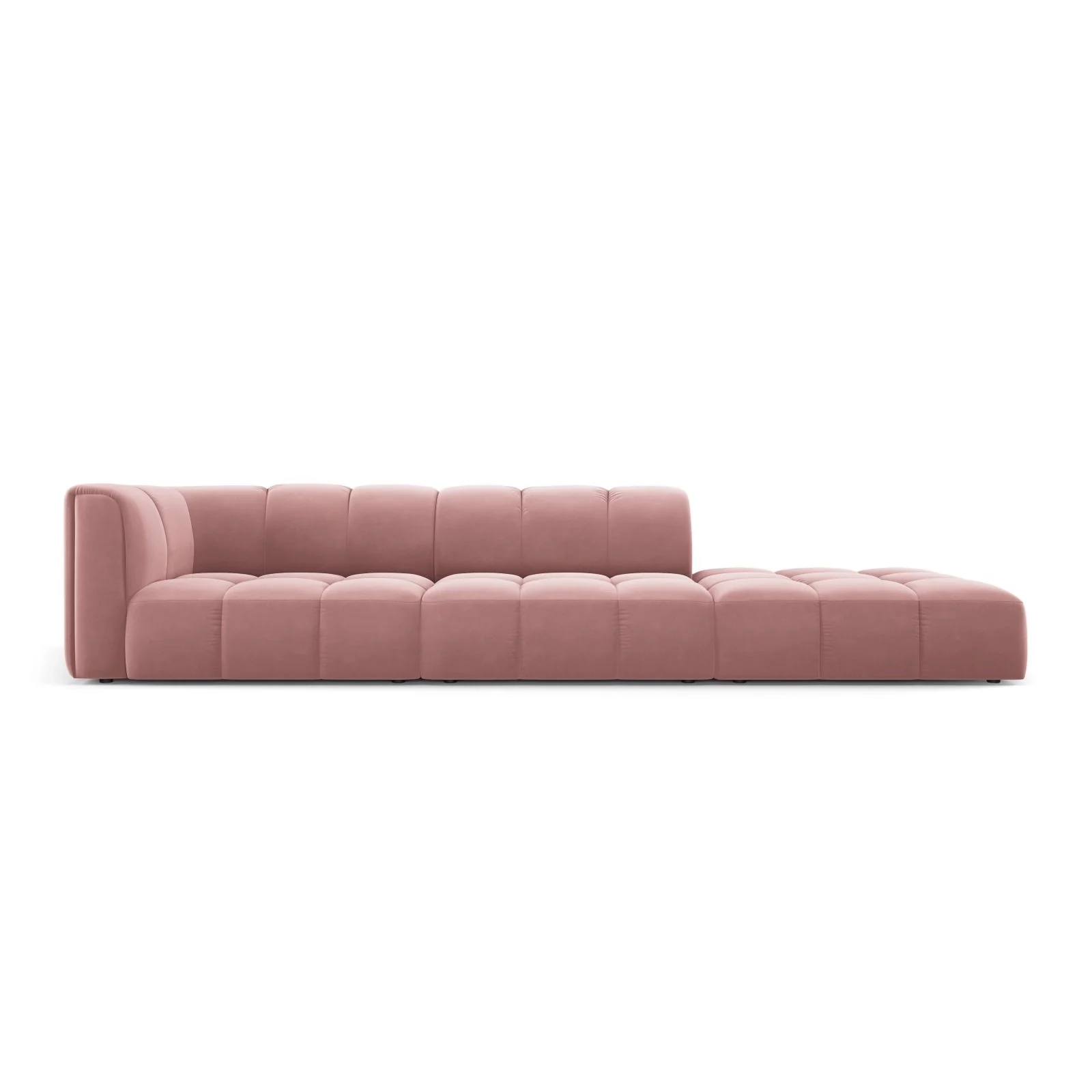 Moritz Modulares 4-Sitzer Sofa, Rechte Seite, aus Samt oder Chenille, 293x96 cm - Image 50