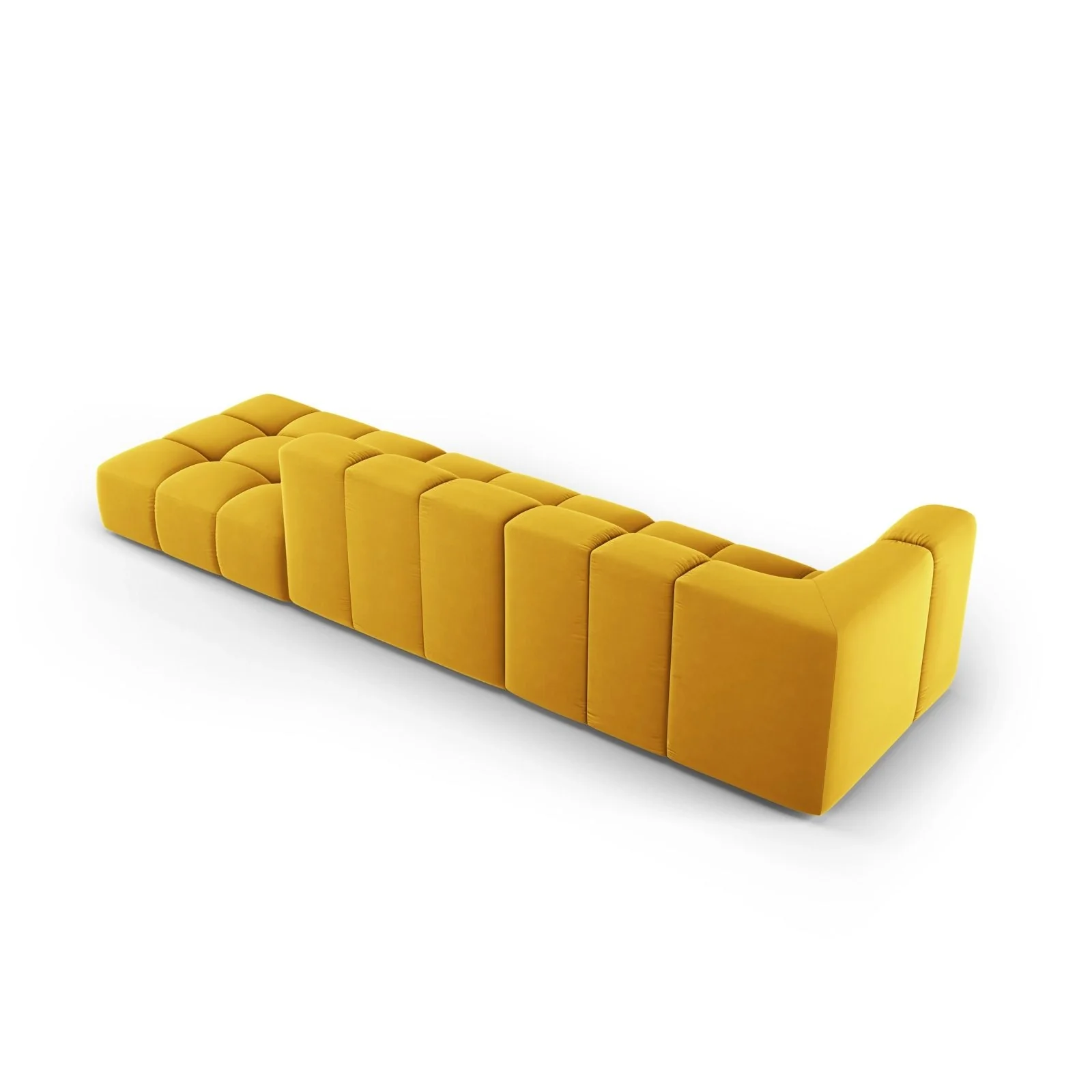 Moritz Modulares 4-Sitzer Sofa, Rechte Seite, aus Samt oder Chenille, 293x96 cm - Image 55