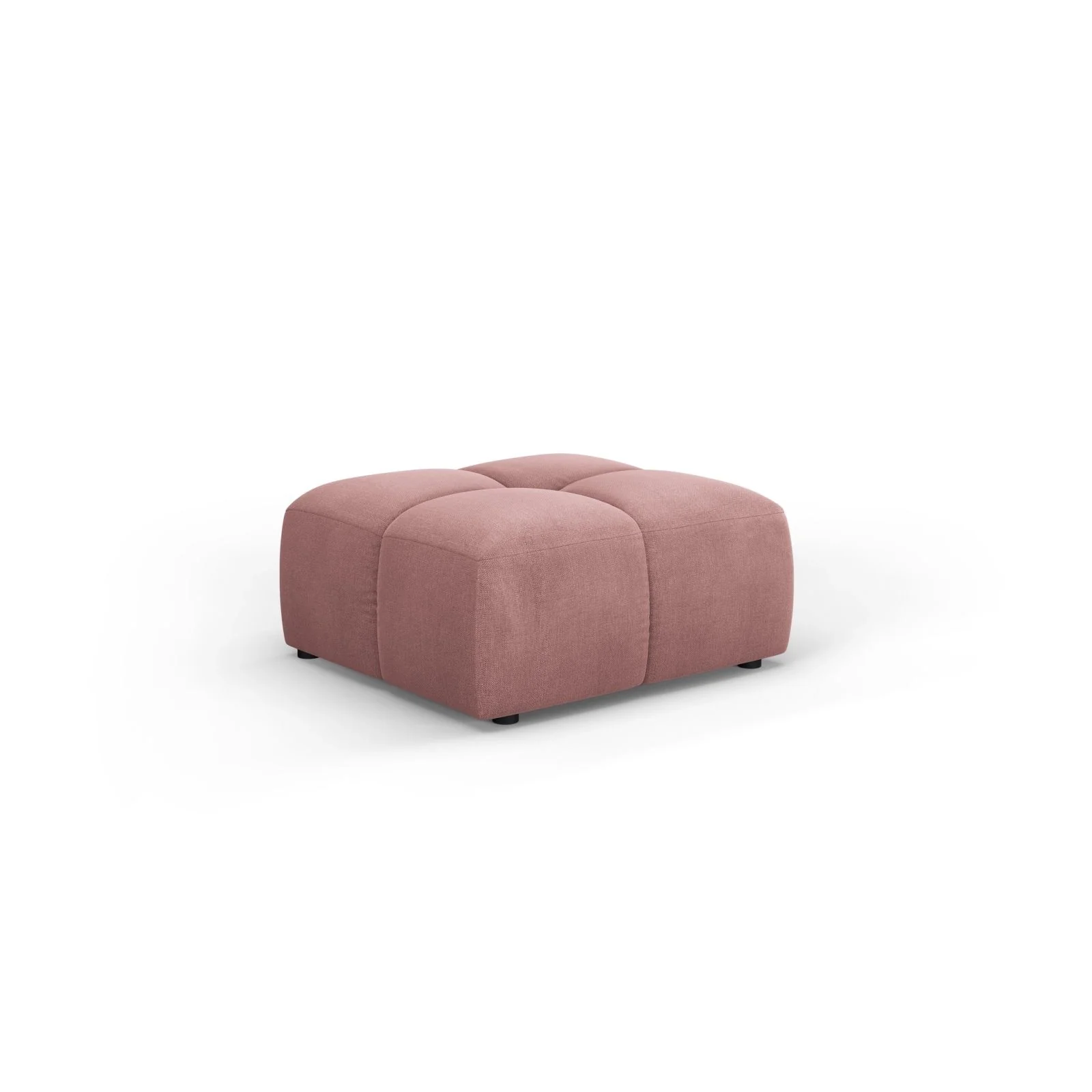 Moritz Pouf aus Samt oder Chenille, 64x64x38 cm - Image 17