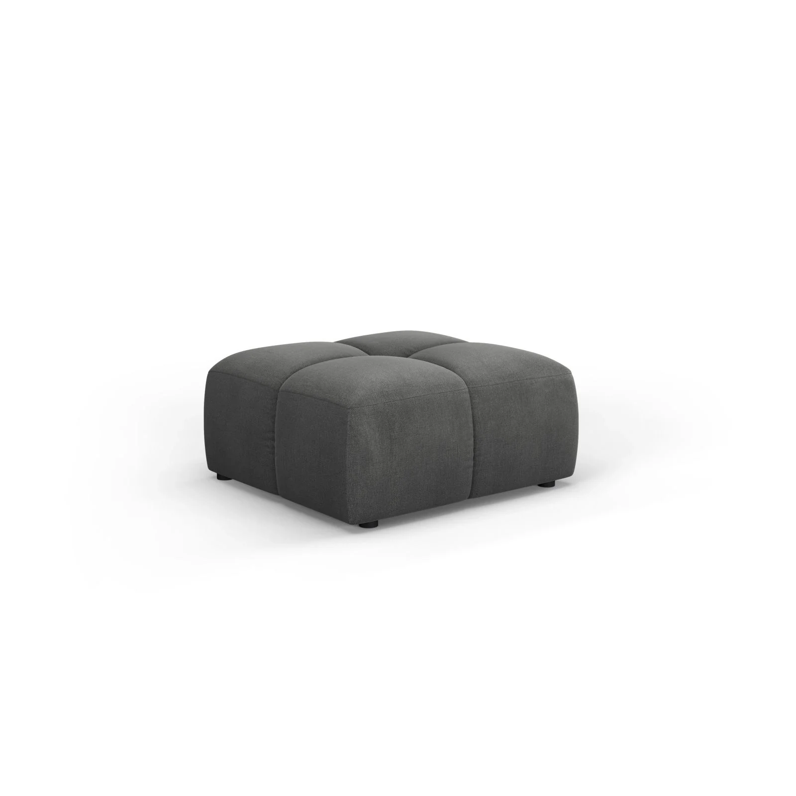 Moritz Pouf aus Samt oder Chenille, 64x64x38 cm - Image 29