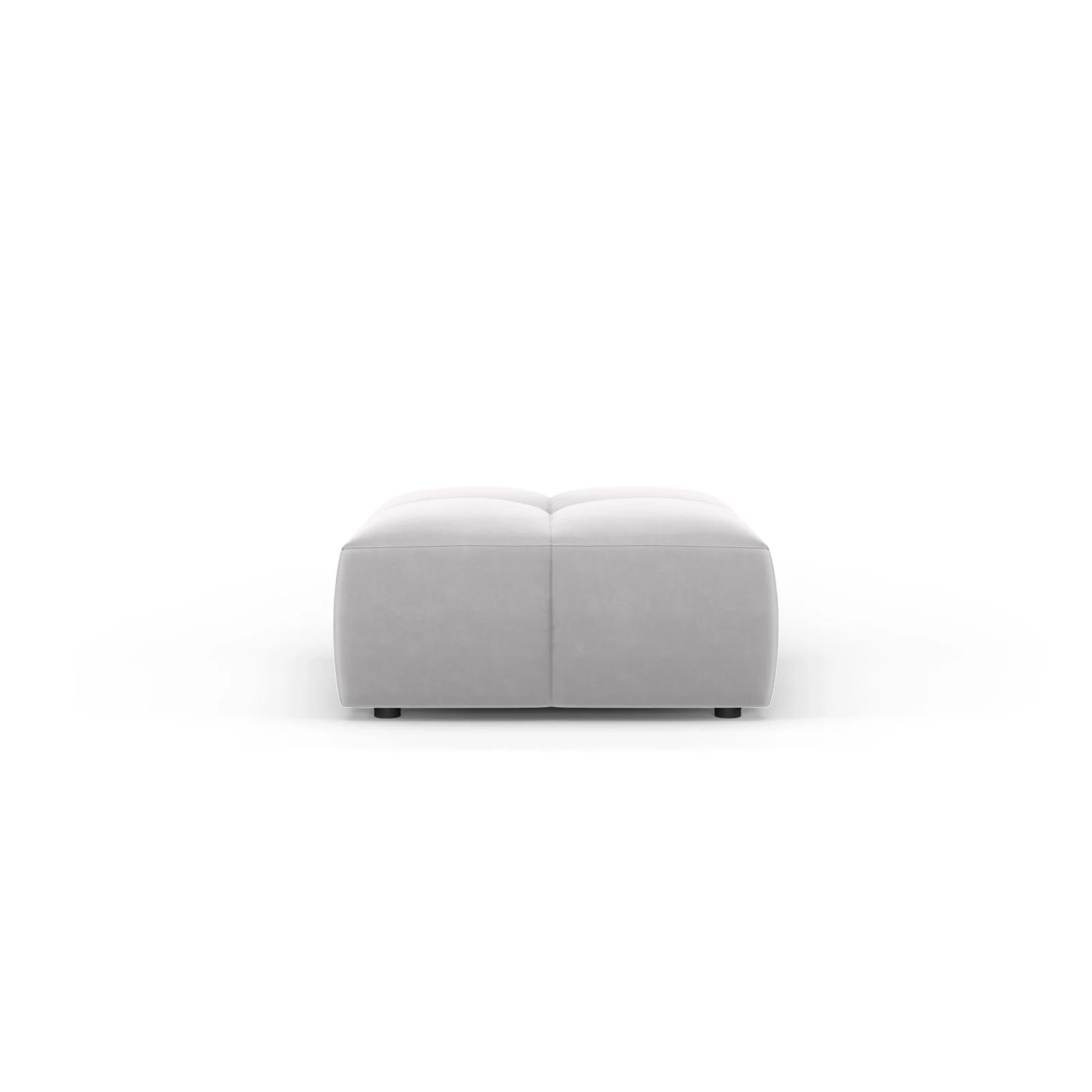 Moritz Pouf aus Samt oder Chenille, 64x64x38 cm - Image 47