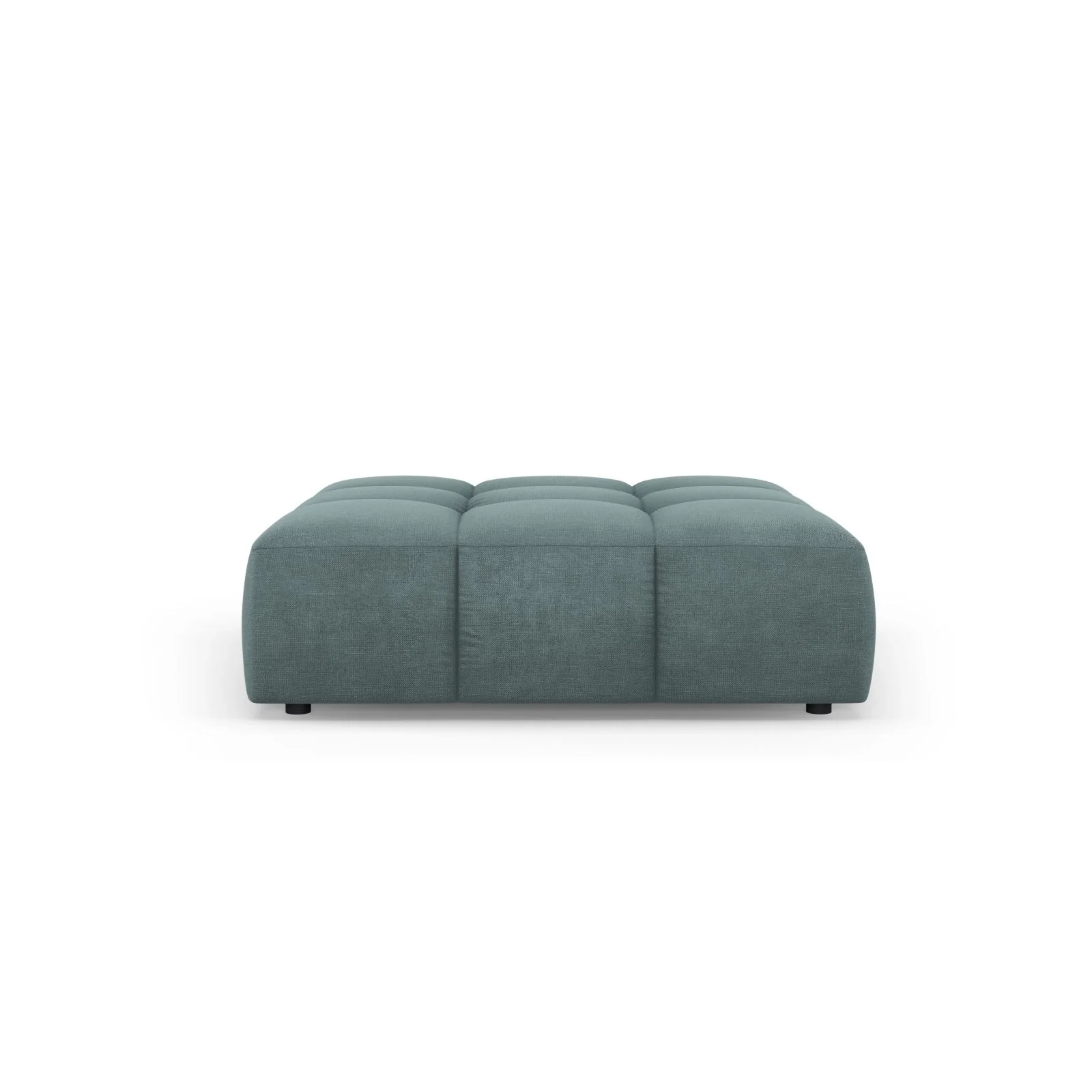 Moritz Pouf aus Samt oder Chenille, 96x96x38 cm - Image 10