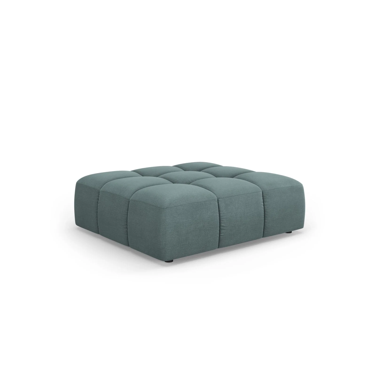Moritz Pouf aus Samt oder Chenille, 96x96x38 cm - Image 11