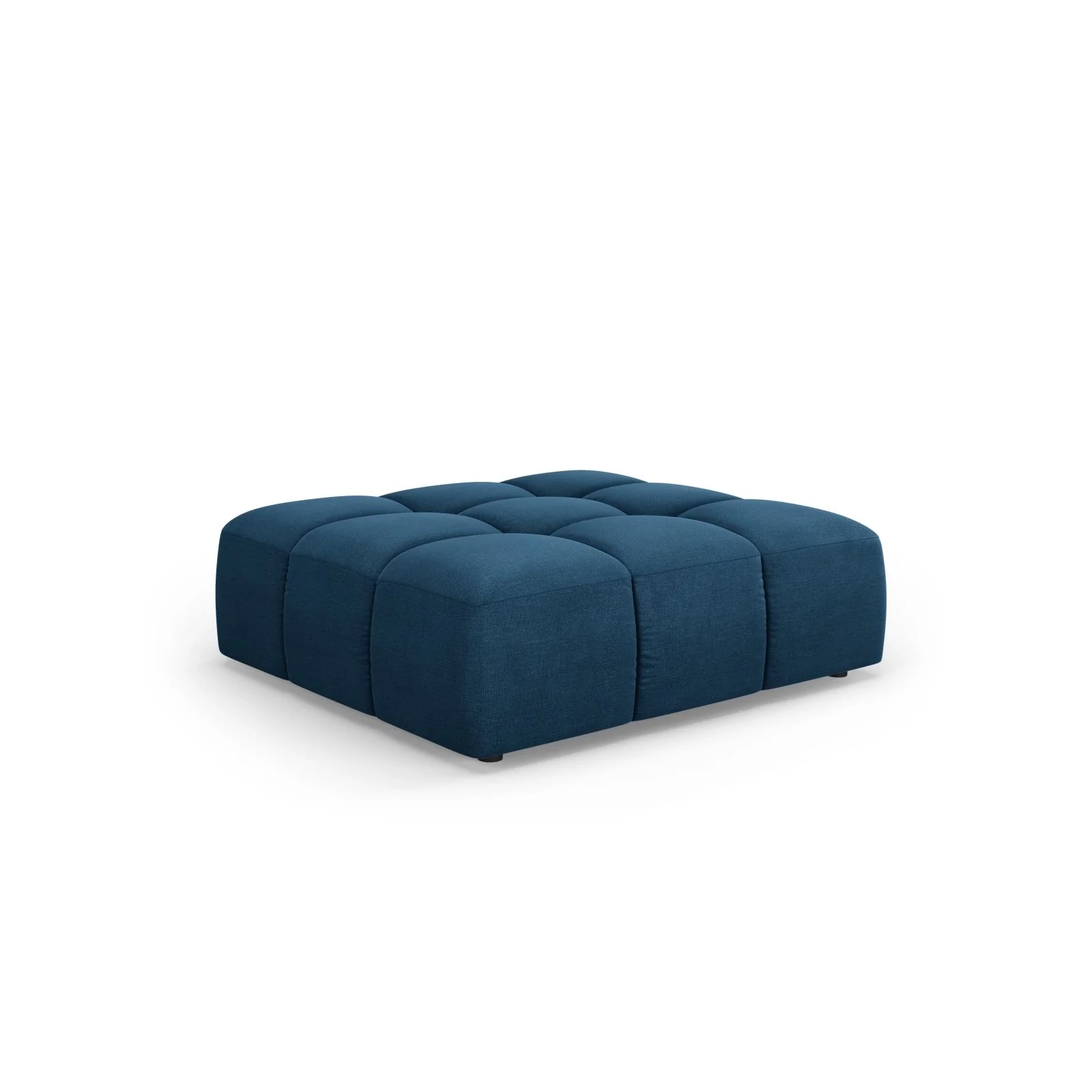 Moritz Pouf aus Samt oder Chenille, 96x96x38 cm - Image 23
