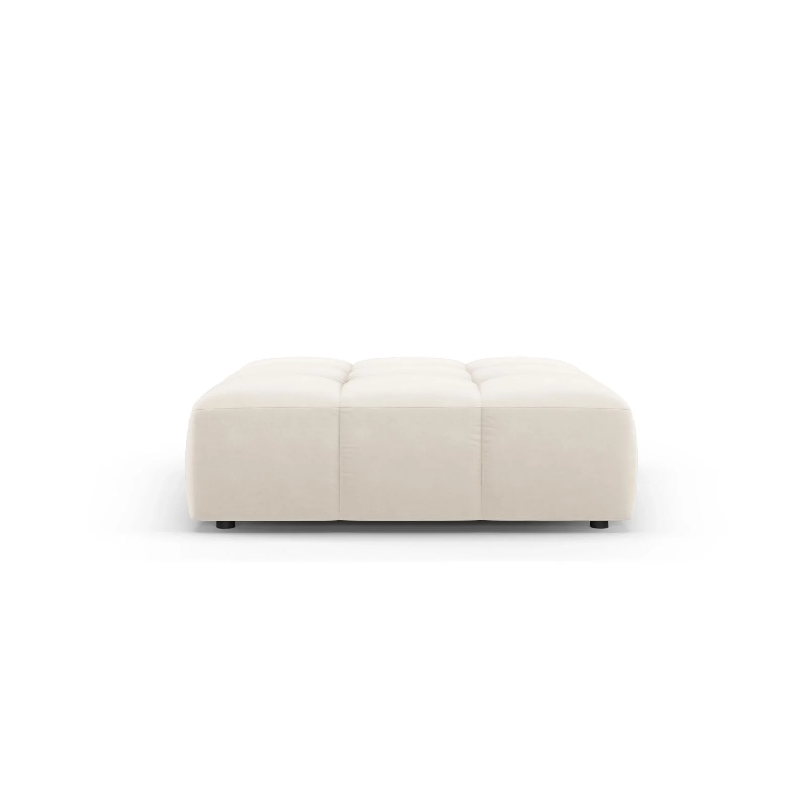 Moritz Pouf aus Samt oder Chenille, 96x96x38 cm - Image 31
