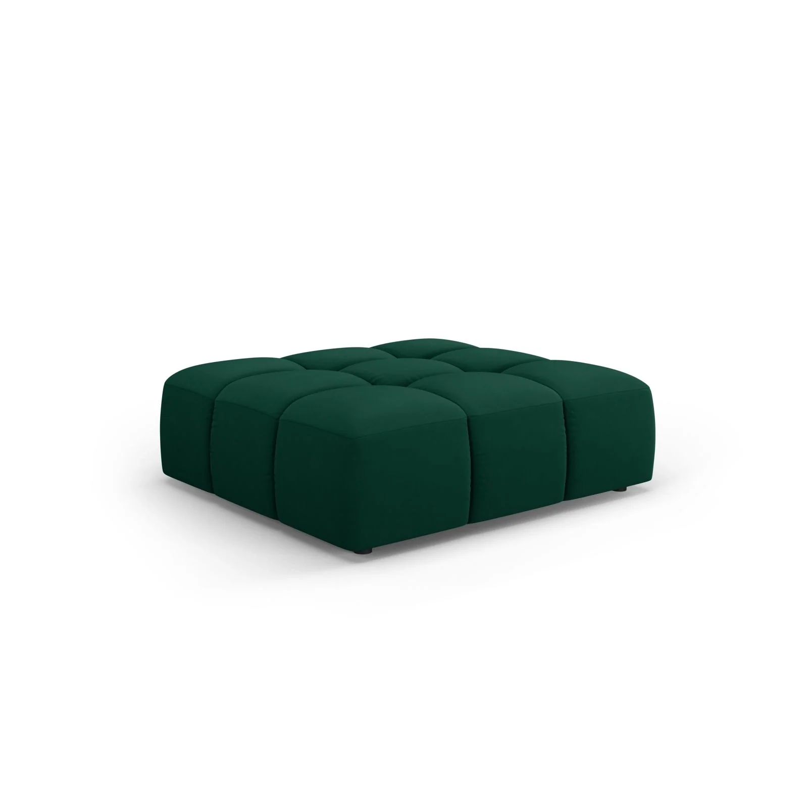 Moritz Pouf aus Samt oder Chenille, 96x96x38 cm - Image 42