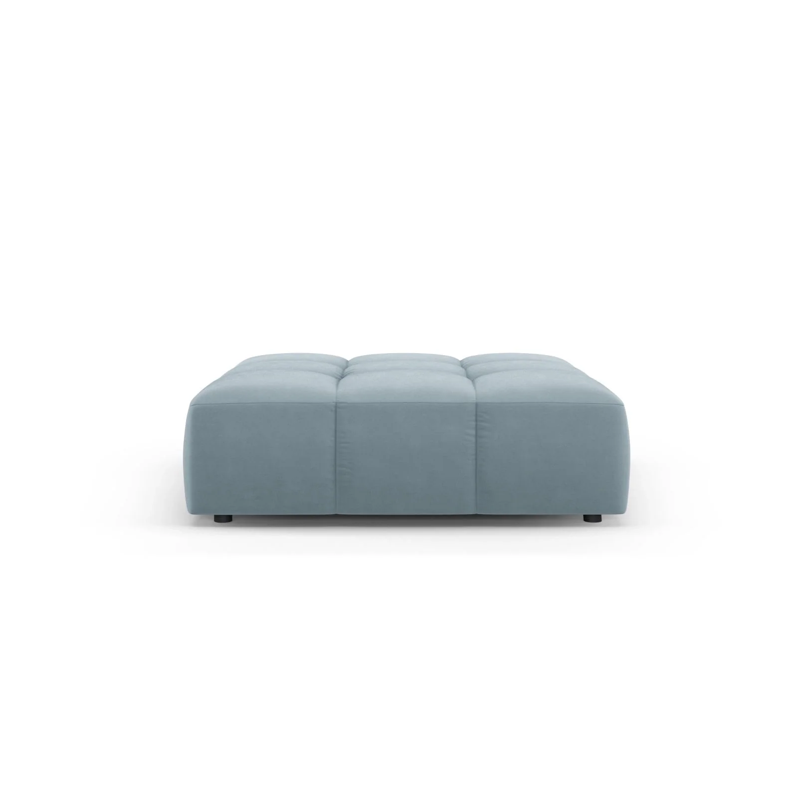 Moritz Pouf aus Samt oder Chenille, 96x96x38 cm - Image 43