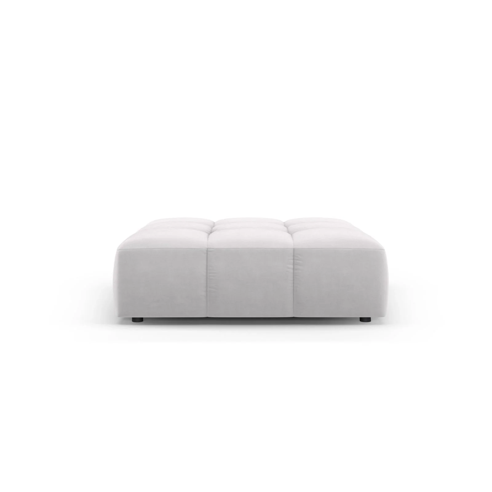 Moritz Pouf aus Samt oder Chenille, 96x96x38 cm - Image 47