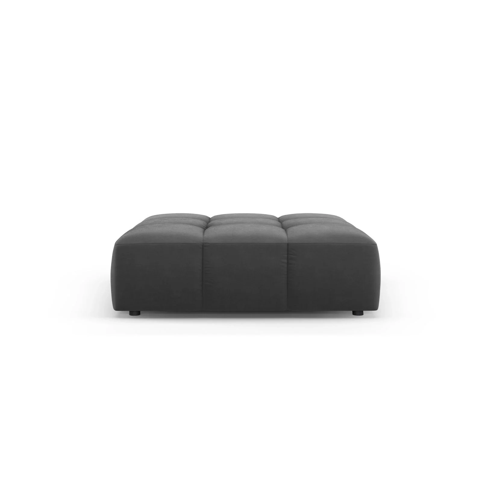 Moritz Pouf aus Samt oder Chenille, 96x96x38 cm - Image 49