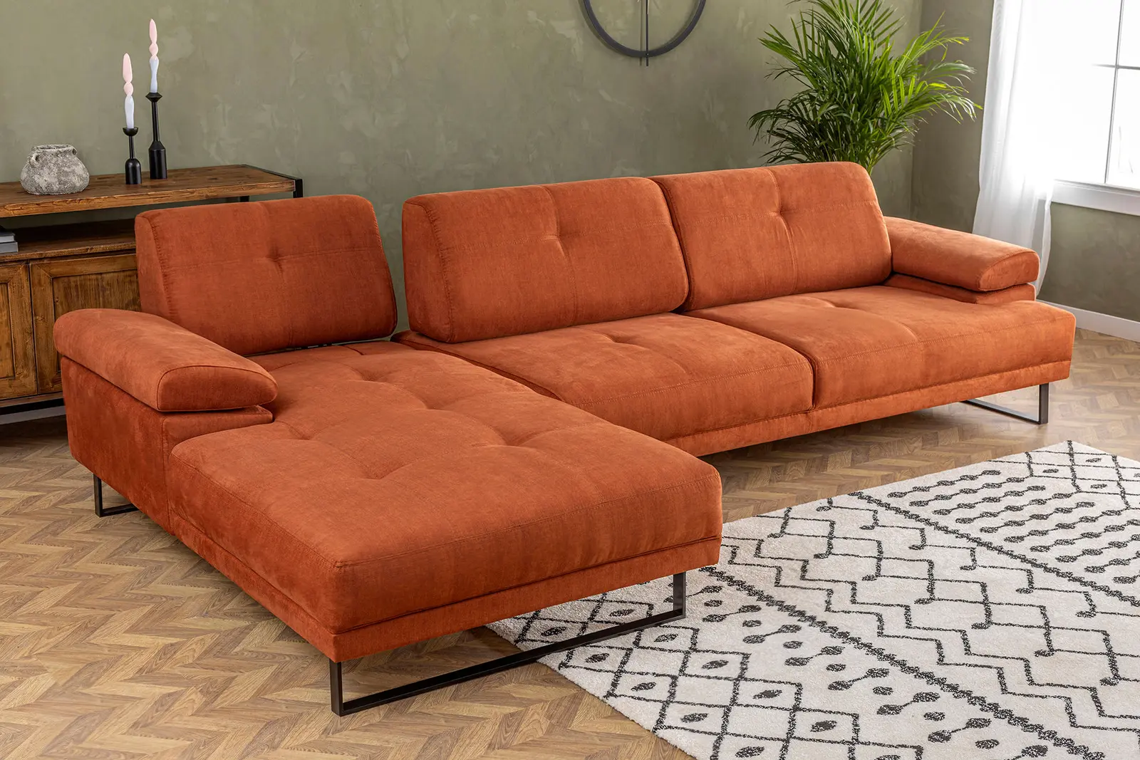 Mustang Ecksofa, Linke Seite, 314x174 cm - Image 22