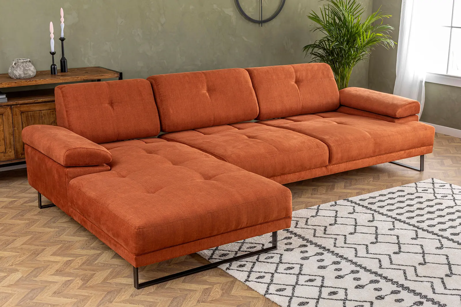 Mustang Ecksofa, Linke Seite, 314x174 cm - Image 23