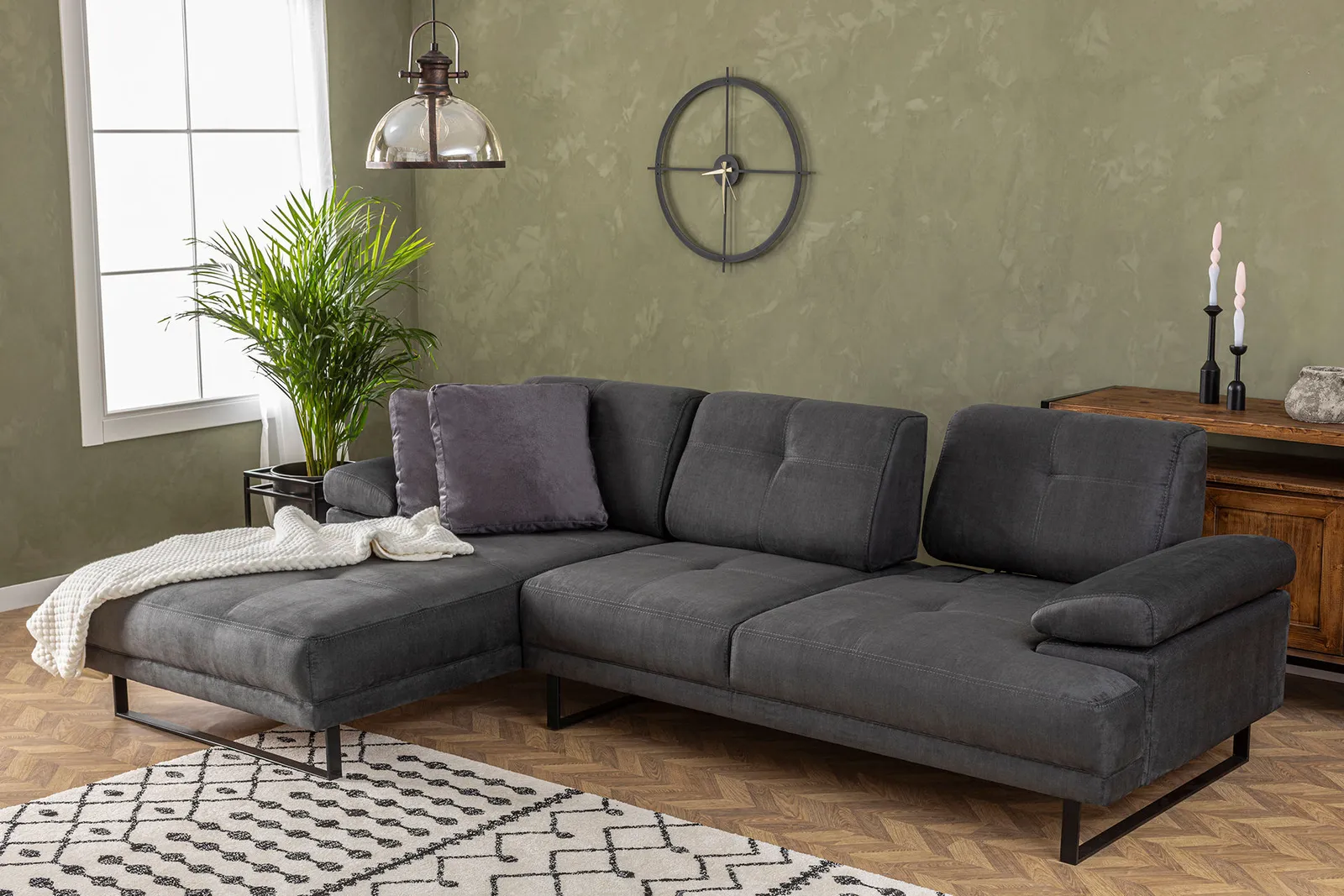 Mustang Ecksofa, Linke Seite, 314x174 cm - Image 35